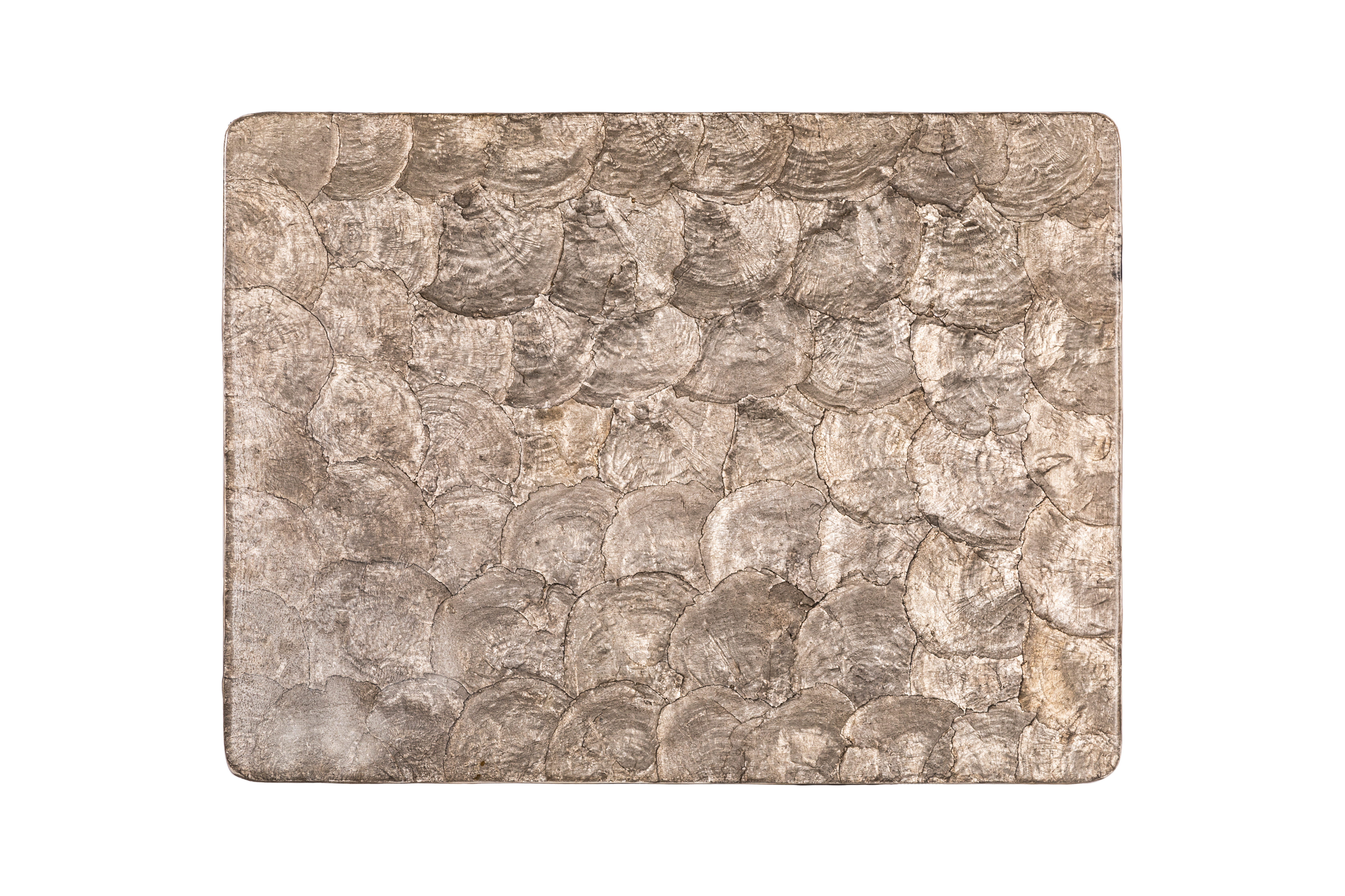 Placemat SHELL, 30x40cm, dark grey