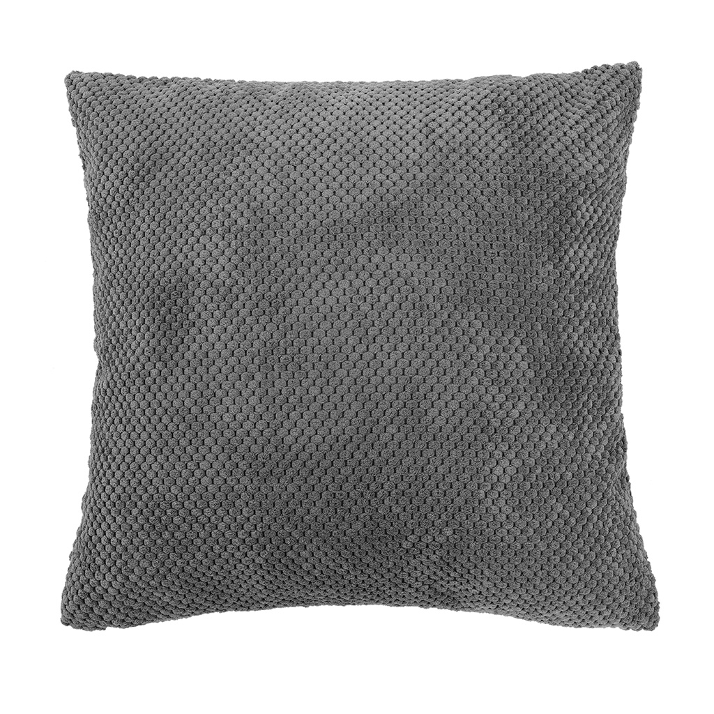 Coussin (rempli) Bubble 45x45cm, gris