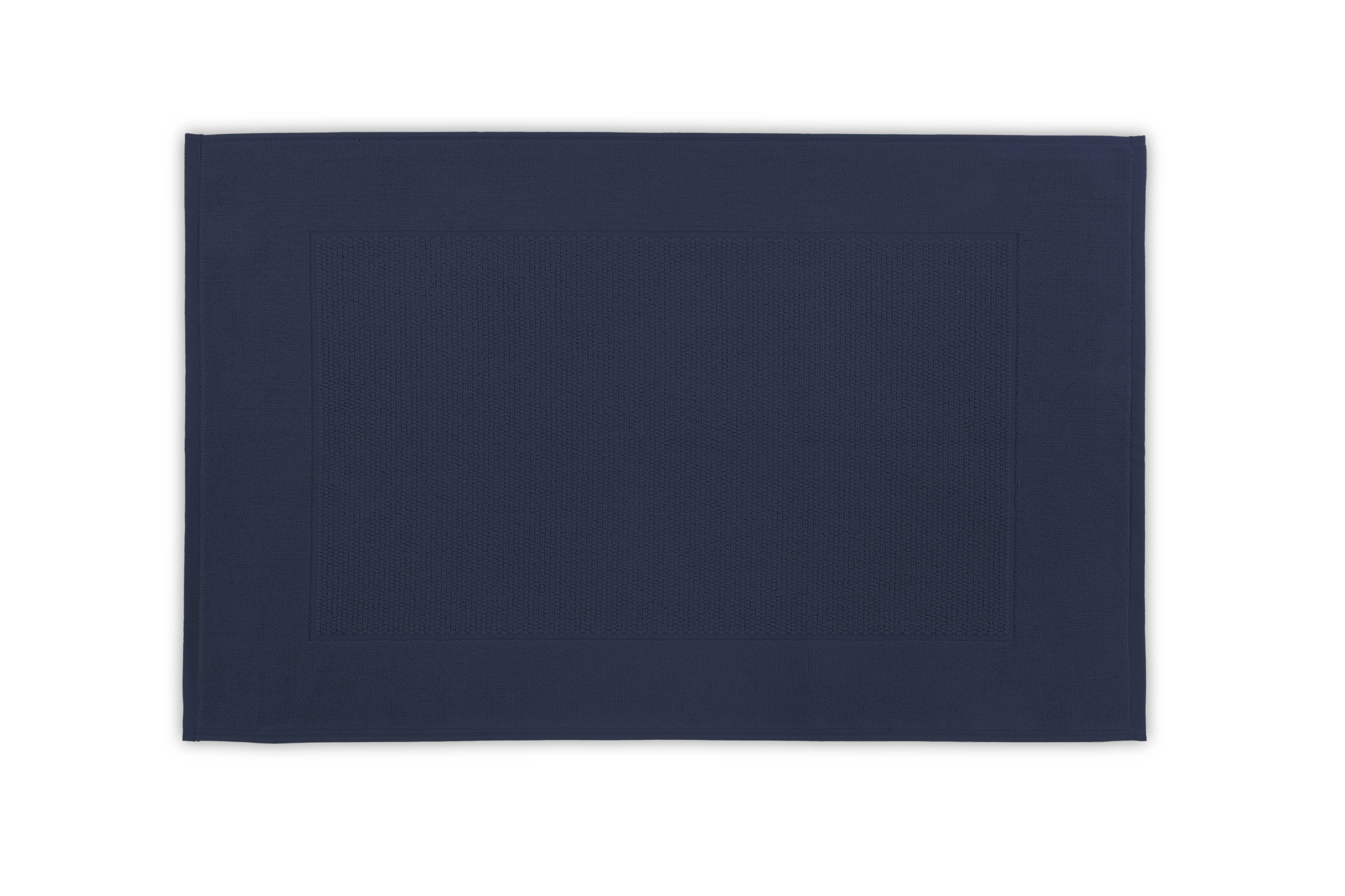 Badtapijt DELUX - 50x80cm, dark blue