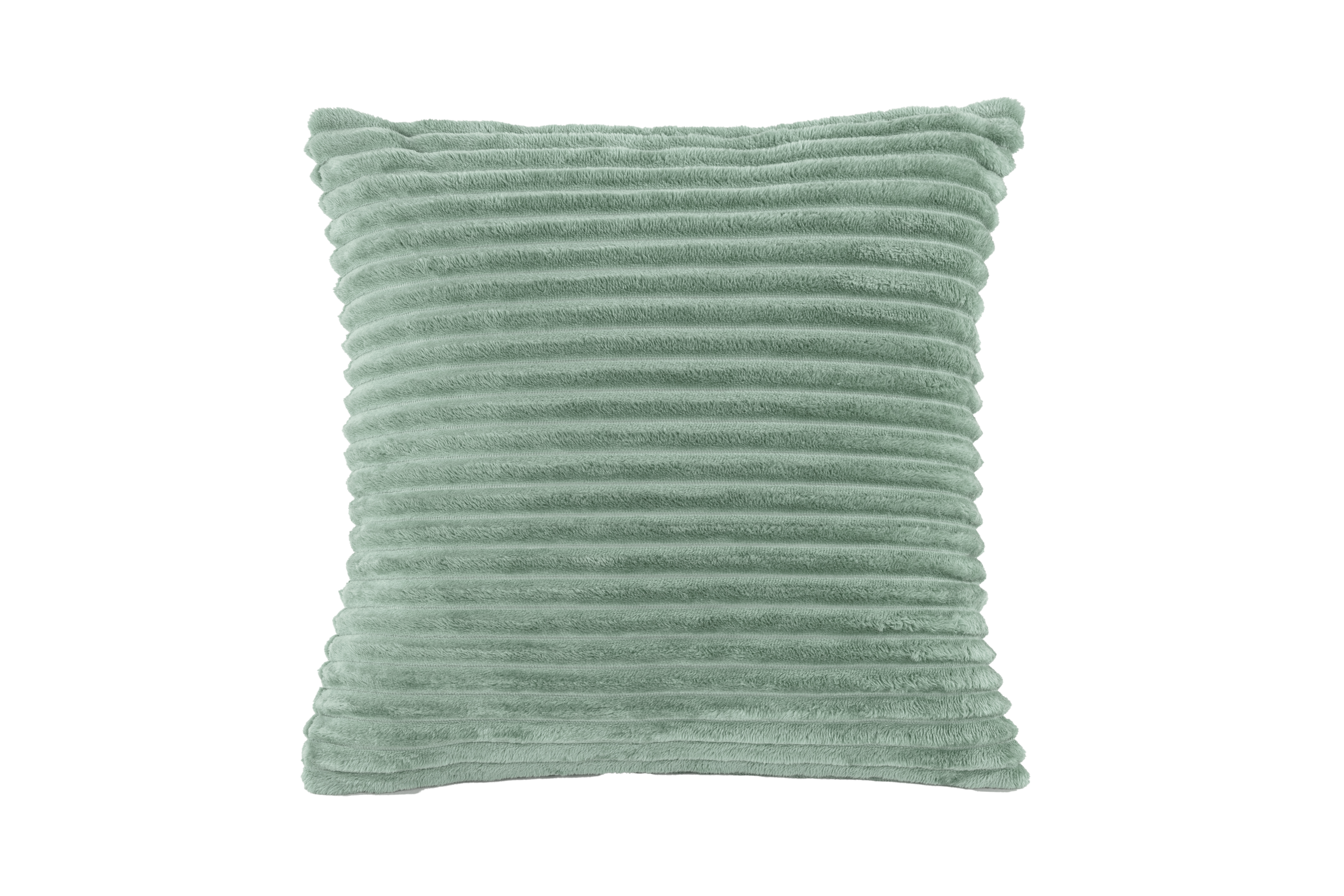 Coussin (rempli) RIBBLE, Micoflannel - 45x45cm, sage green