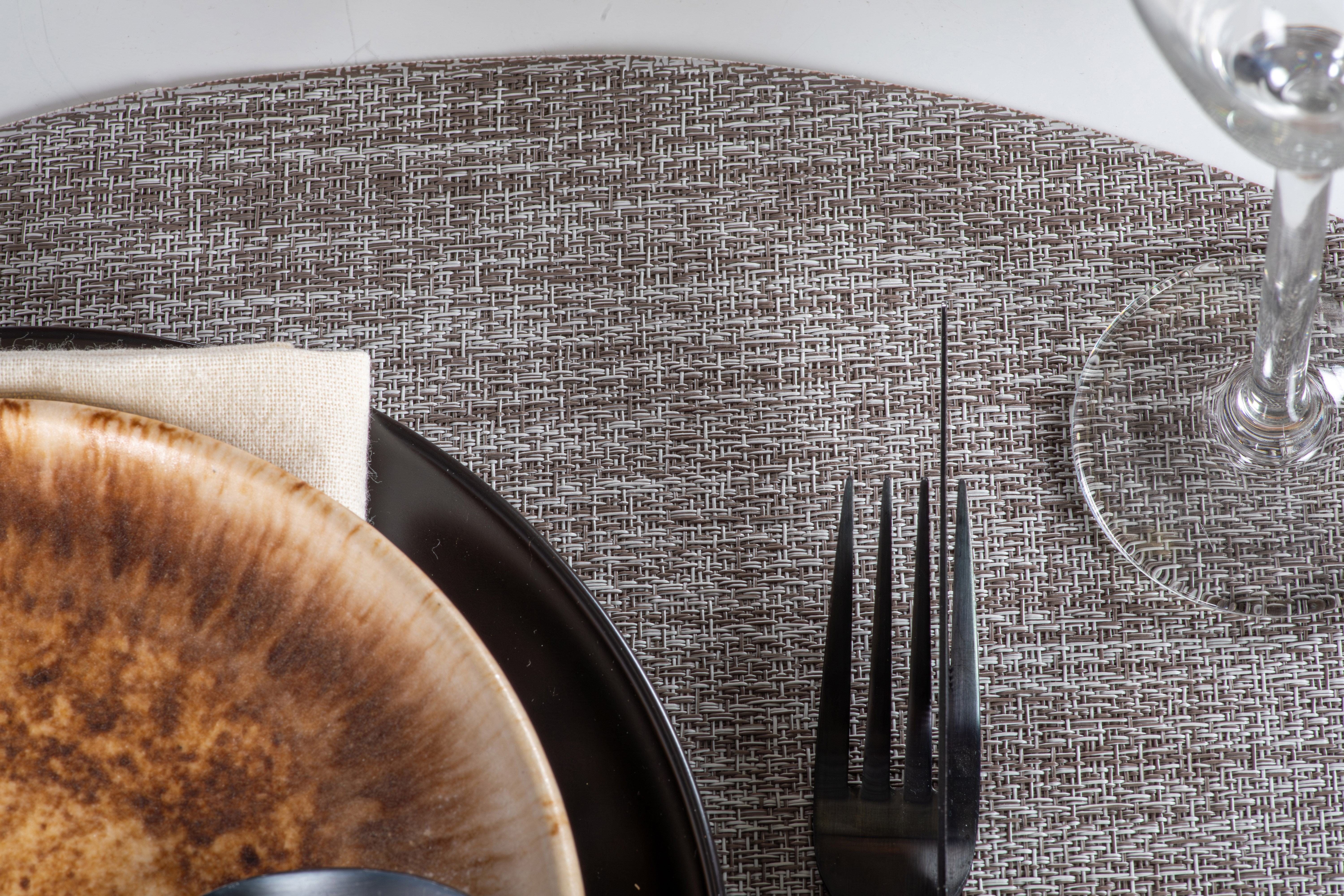 Set de table PURUS - Microban® - 33x46 cm, stracciatella