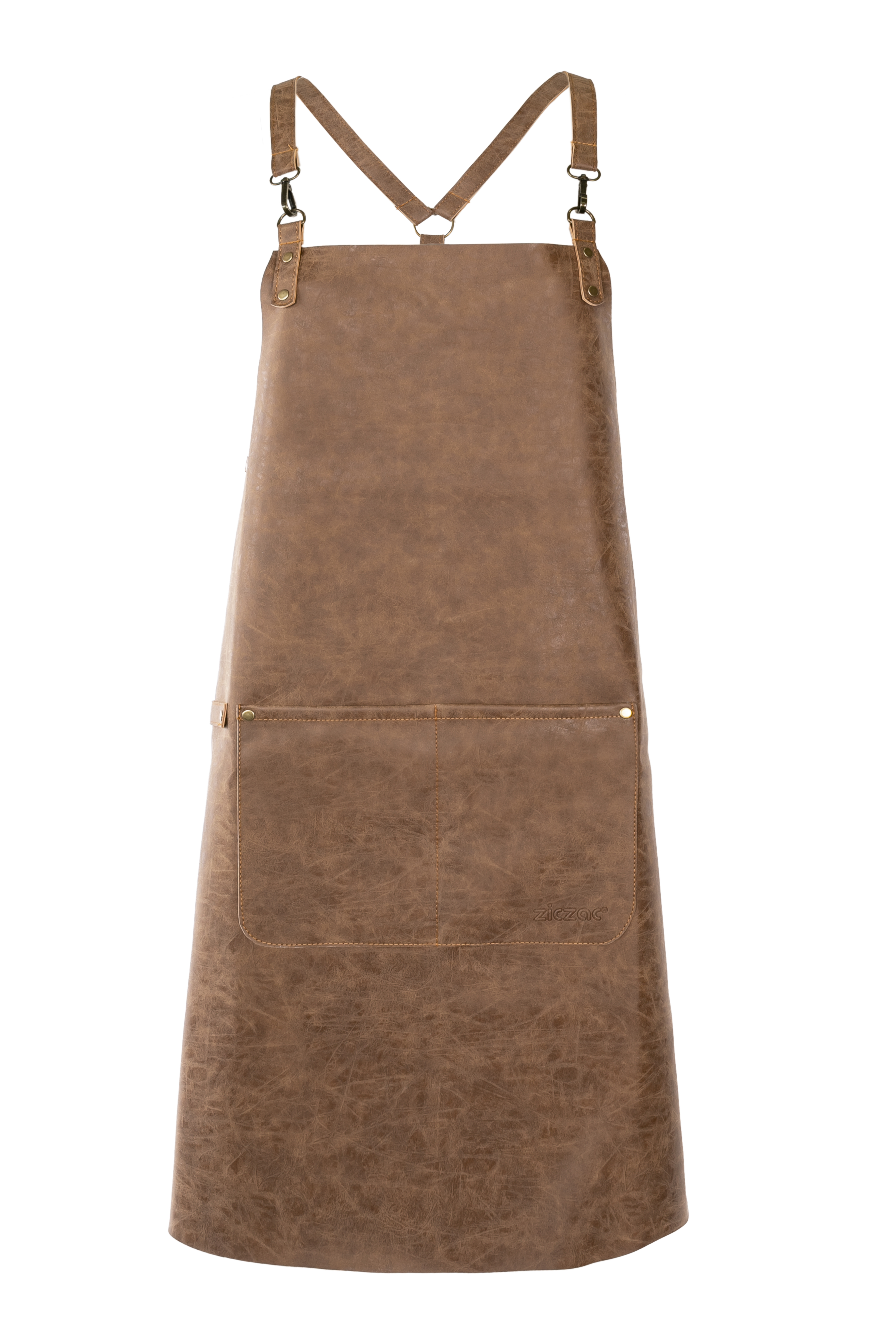 Tablier TRUMAN (Sling Back Barber Style), 64x85 cm, walnut