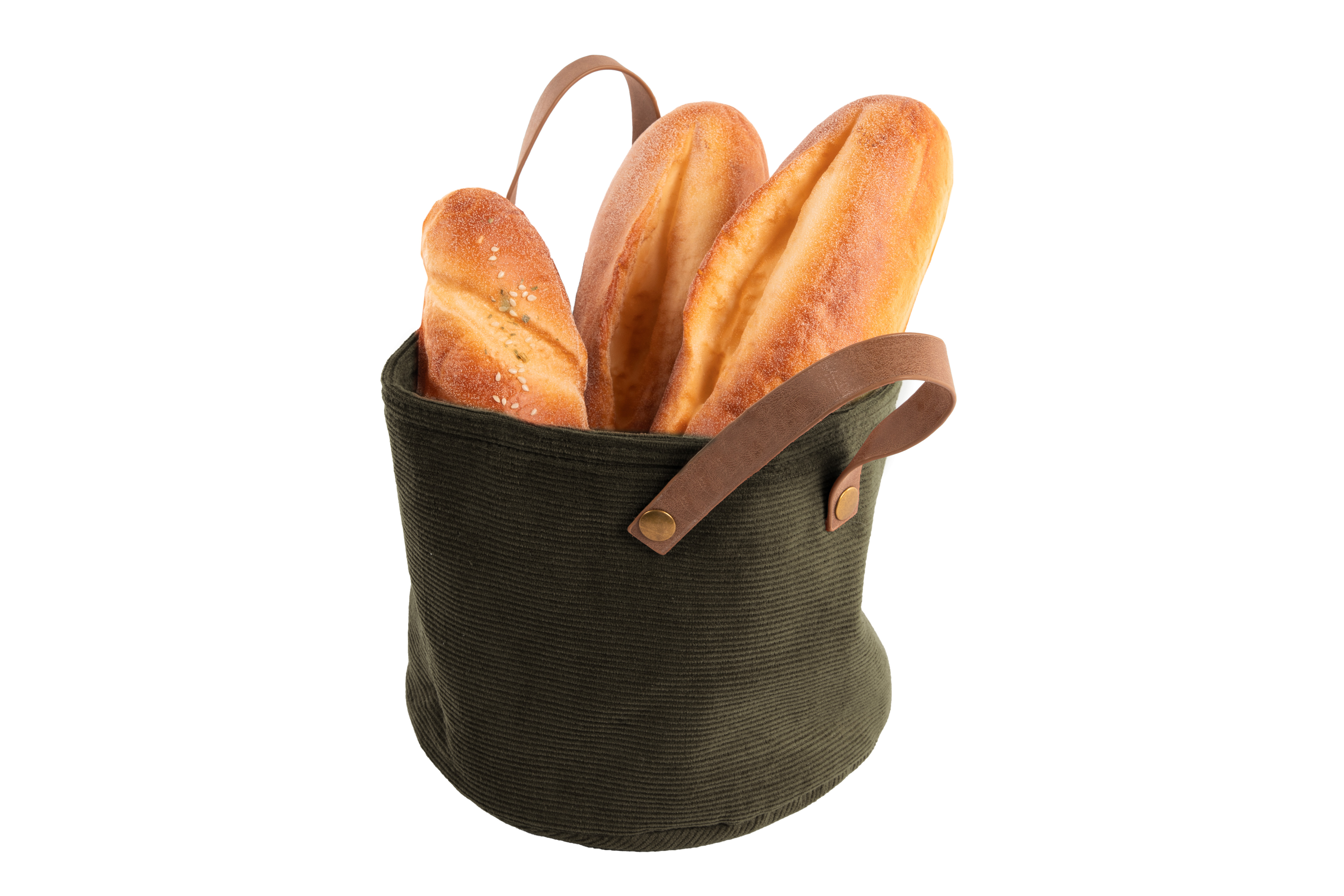 Broodmand VELMAR - Dia 18 cm, olijfgroen