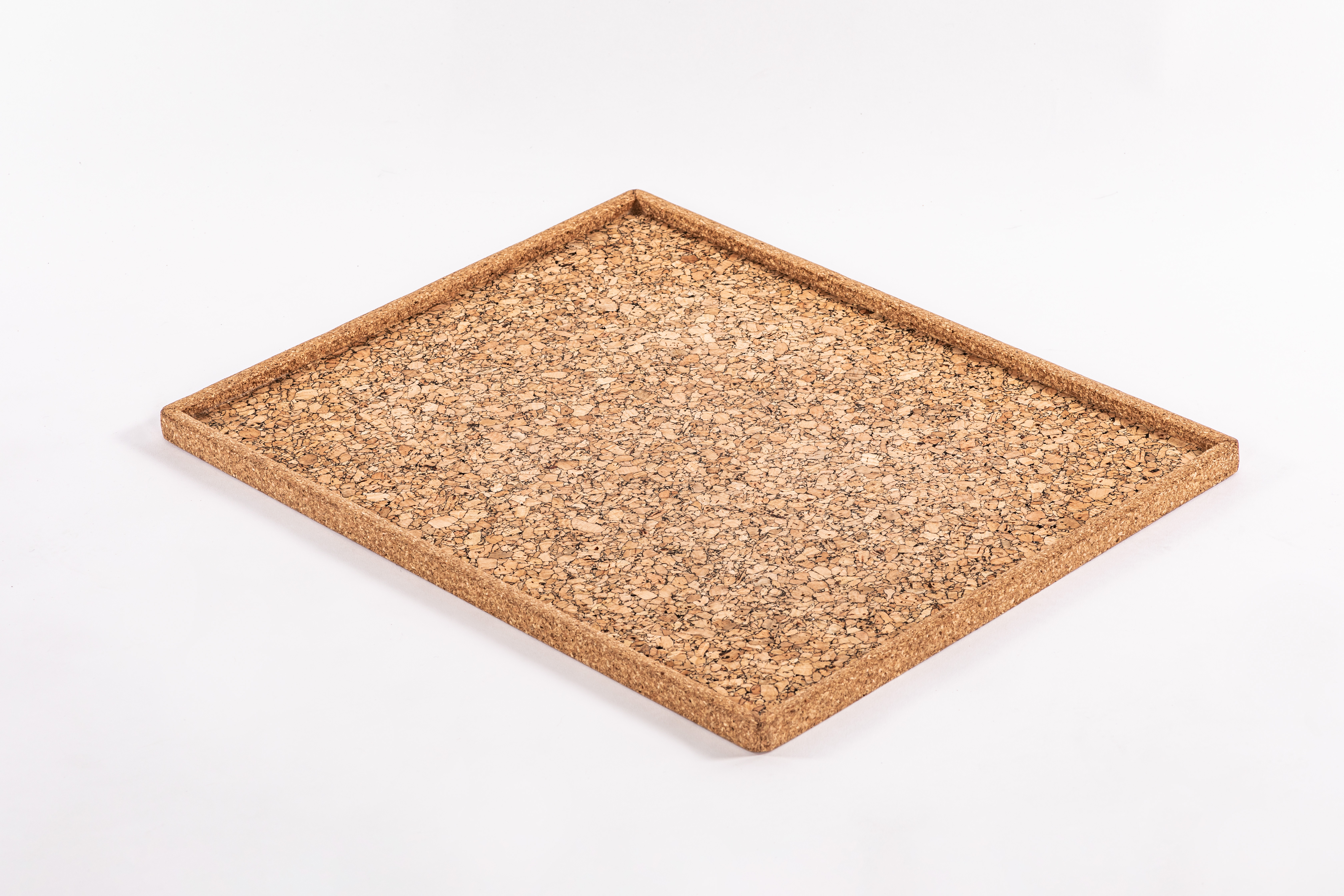 Tray QUERCO cork rectangle 46x36x1.5 cm - grain/2111