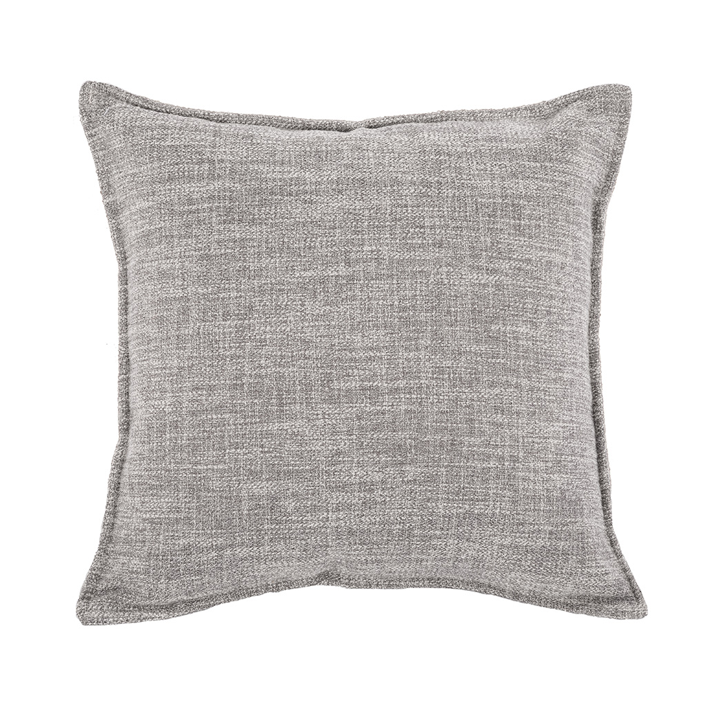 Cushion (filled) ASTORIA - 45X45CM - set/2, grey light
