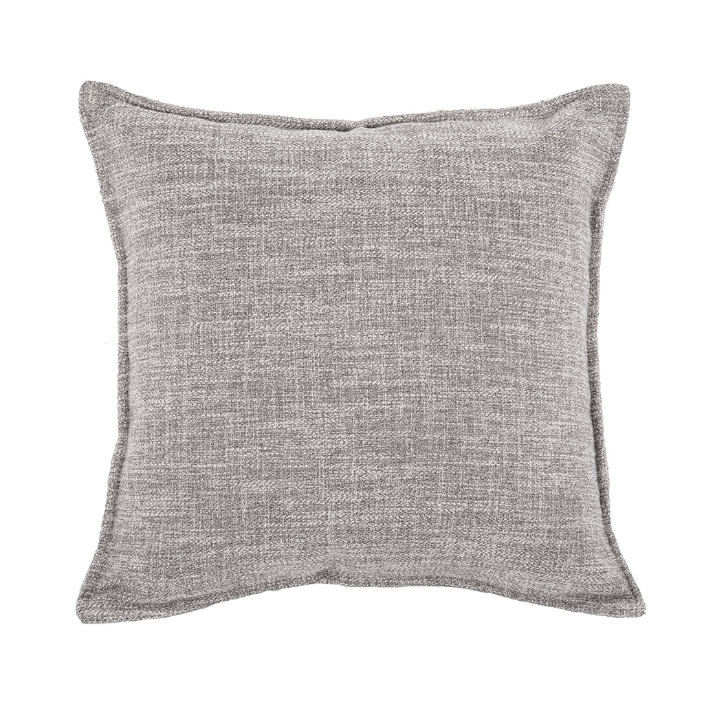 Kussen (gevuld) ASTORIA - 45X45CM - set/2, light grey