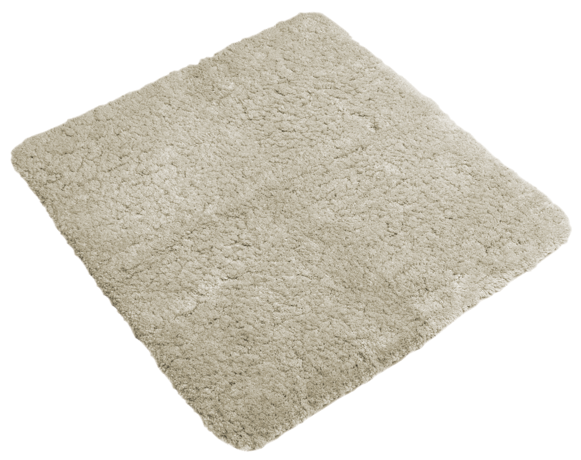 Bath carpet microfiber antislip 60x60 sand
