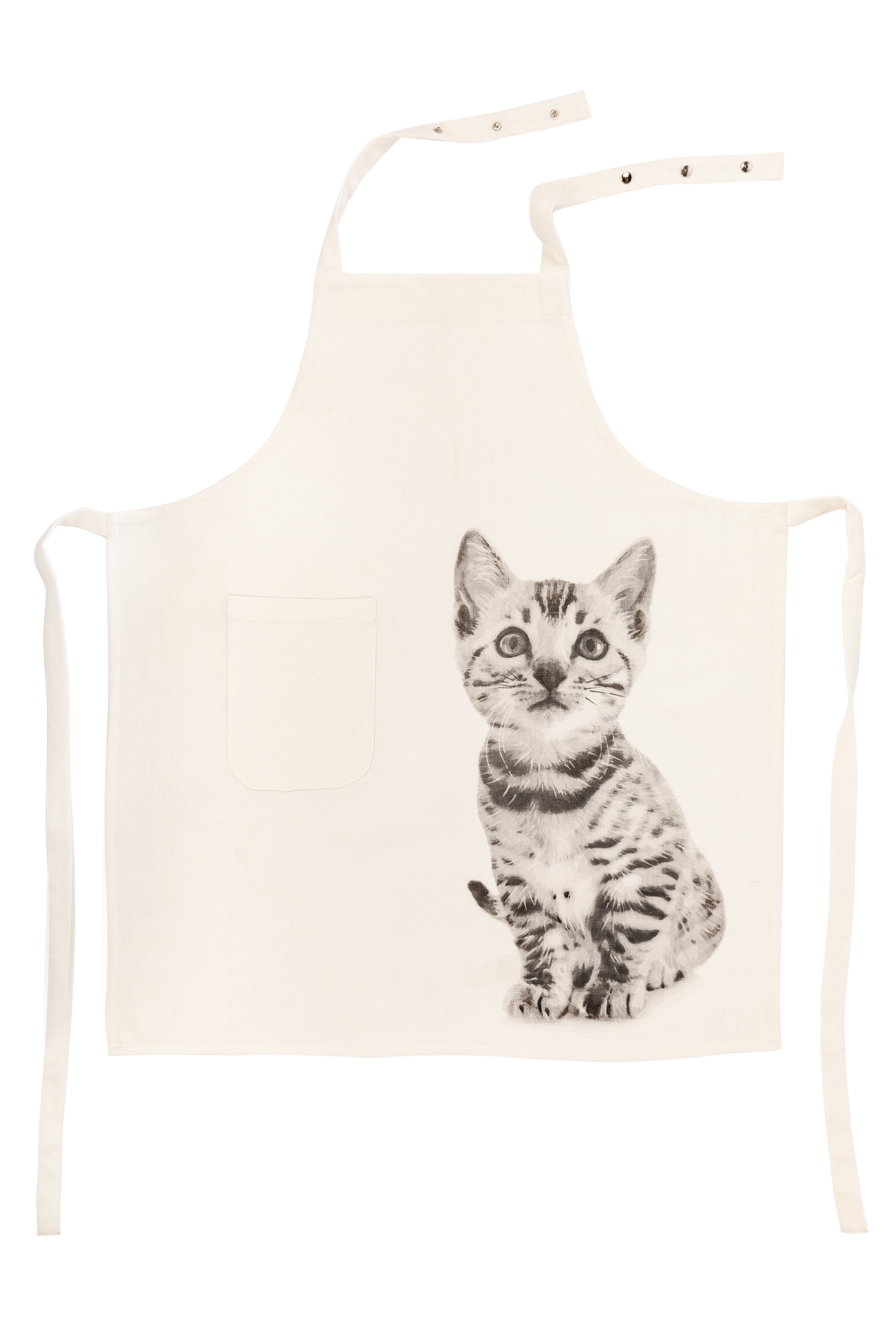 Apron FARM 74x85cm + hanger, cat