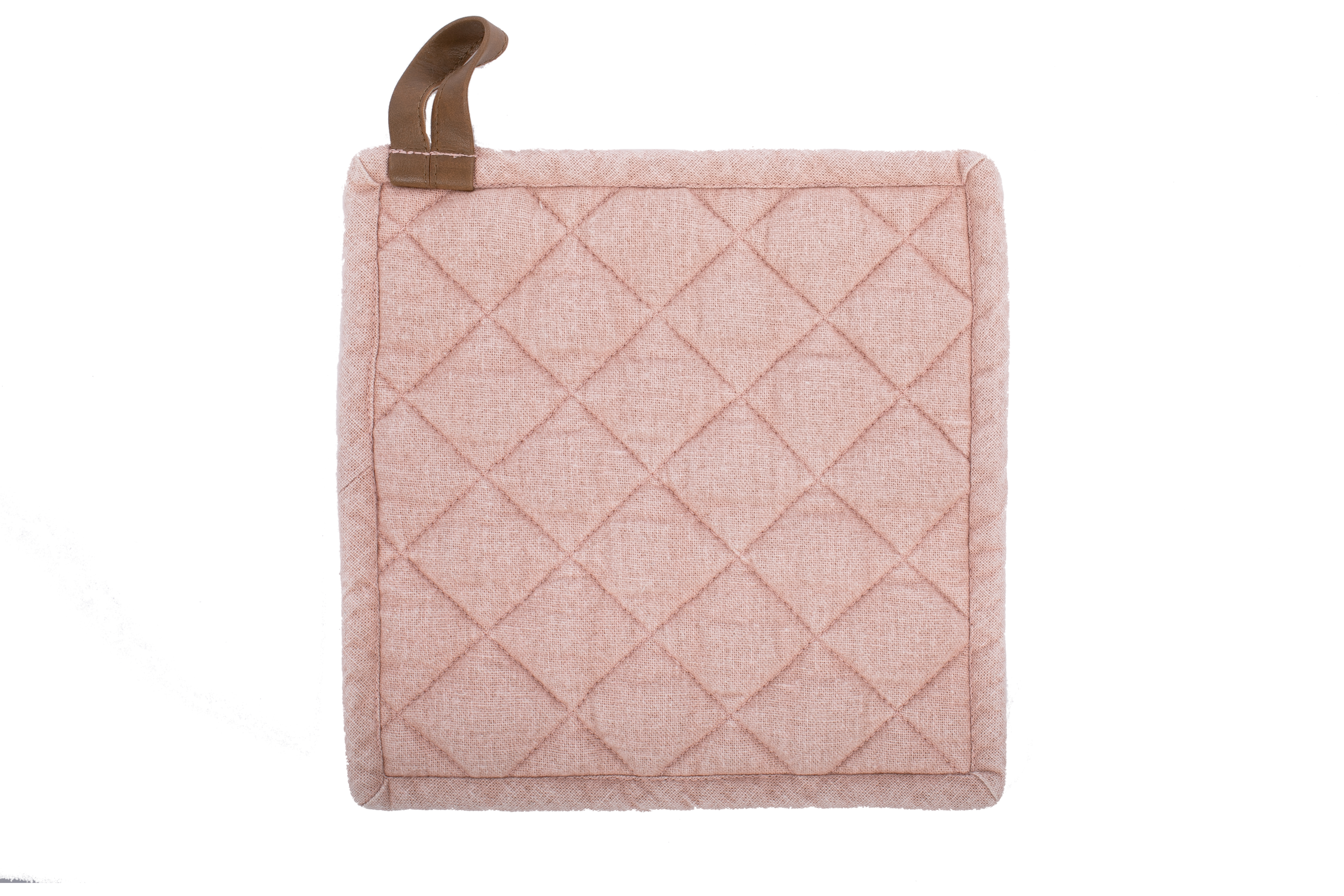 Potholder MYRNA 20x20cm, pink set/2