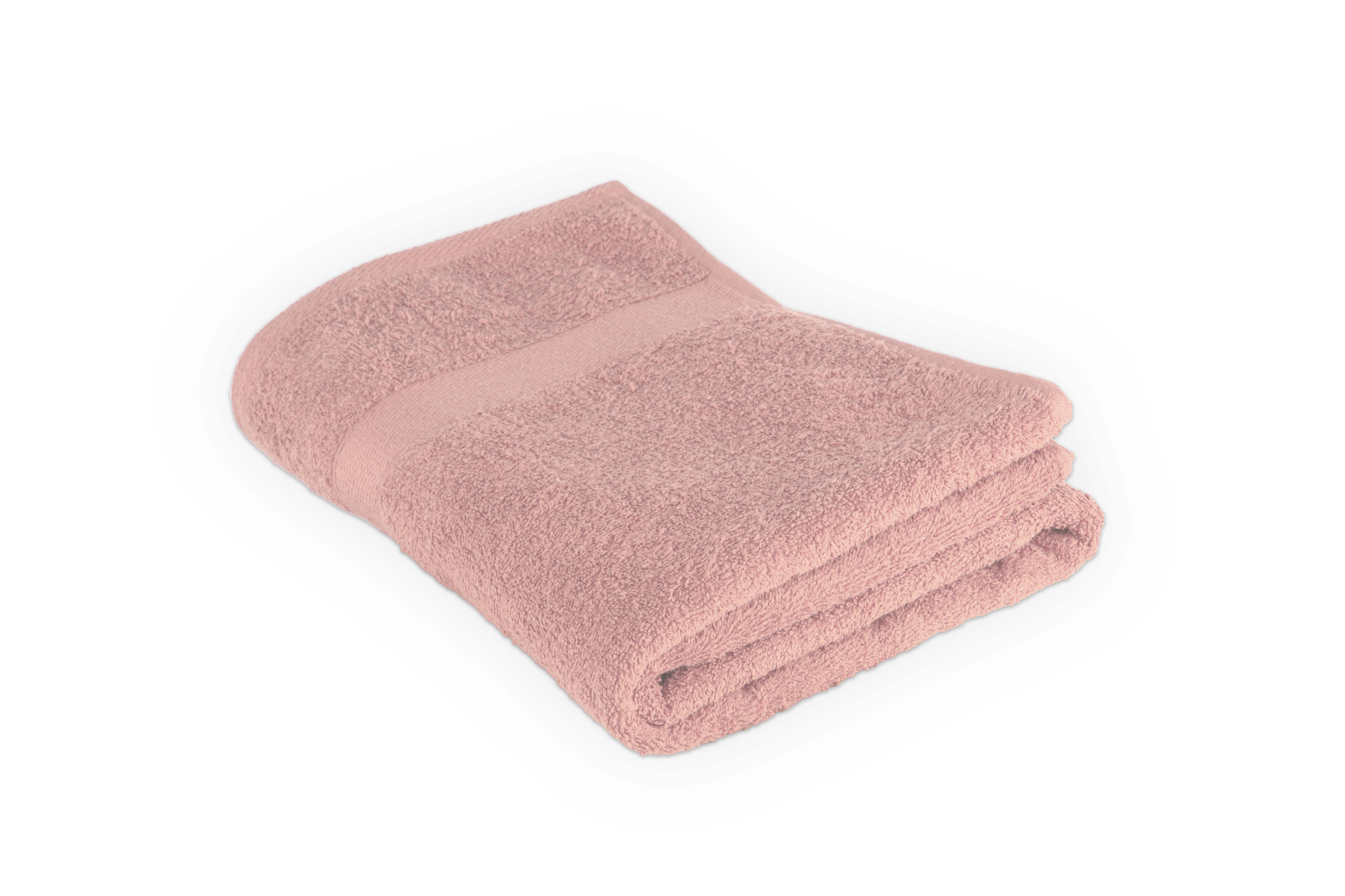 Shower towel 100x150cm, pink