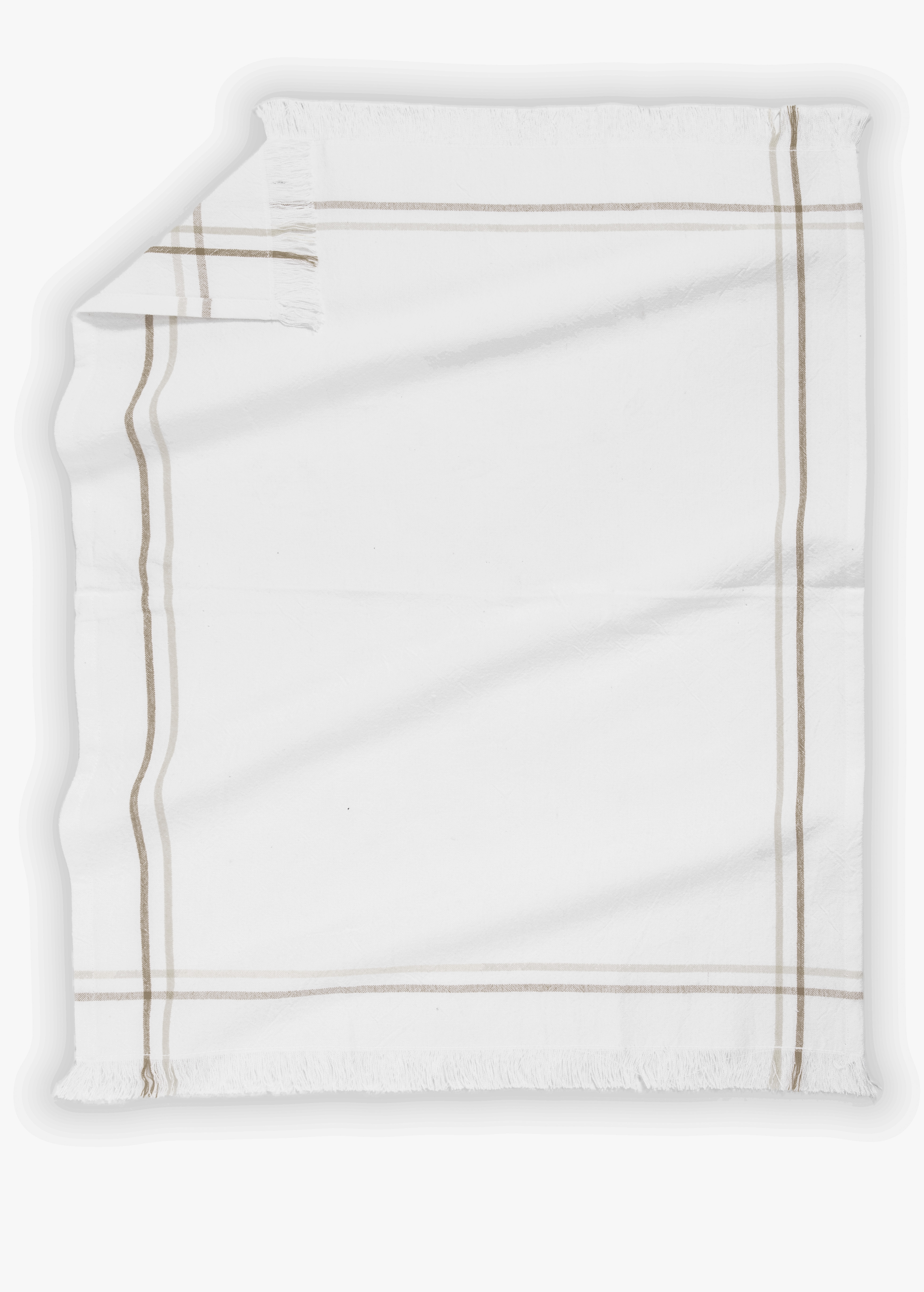 Tea towel CAVENDISH - SET/3 - 50x70 cm, taupe