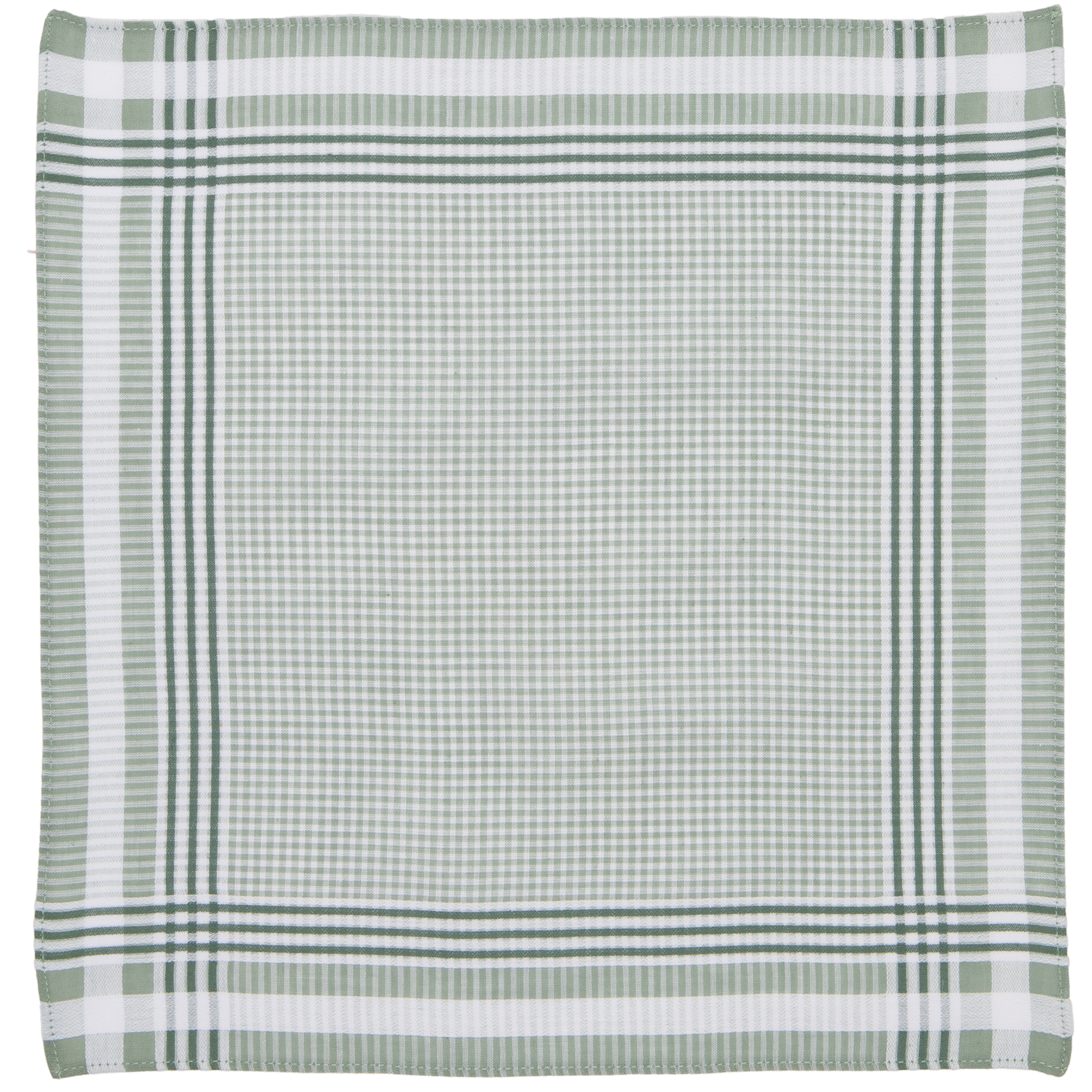 Ladies handkerchiefs ALTA 4 - SET/6 - 30x30 cm, green