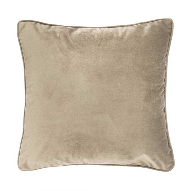 Coussin (rempli) Microvelvet 45X45CM, light taupe