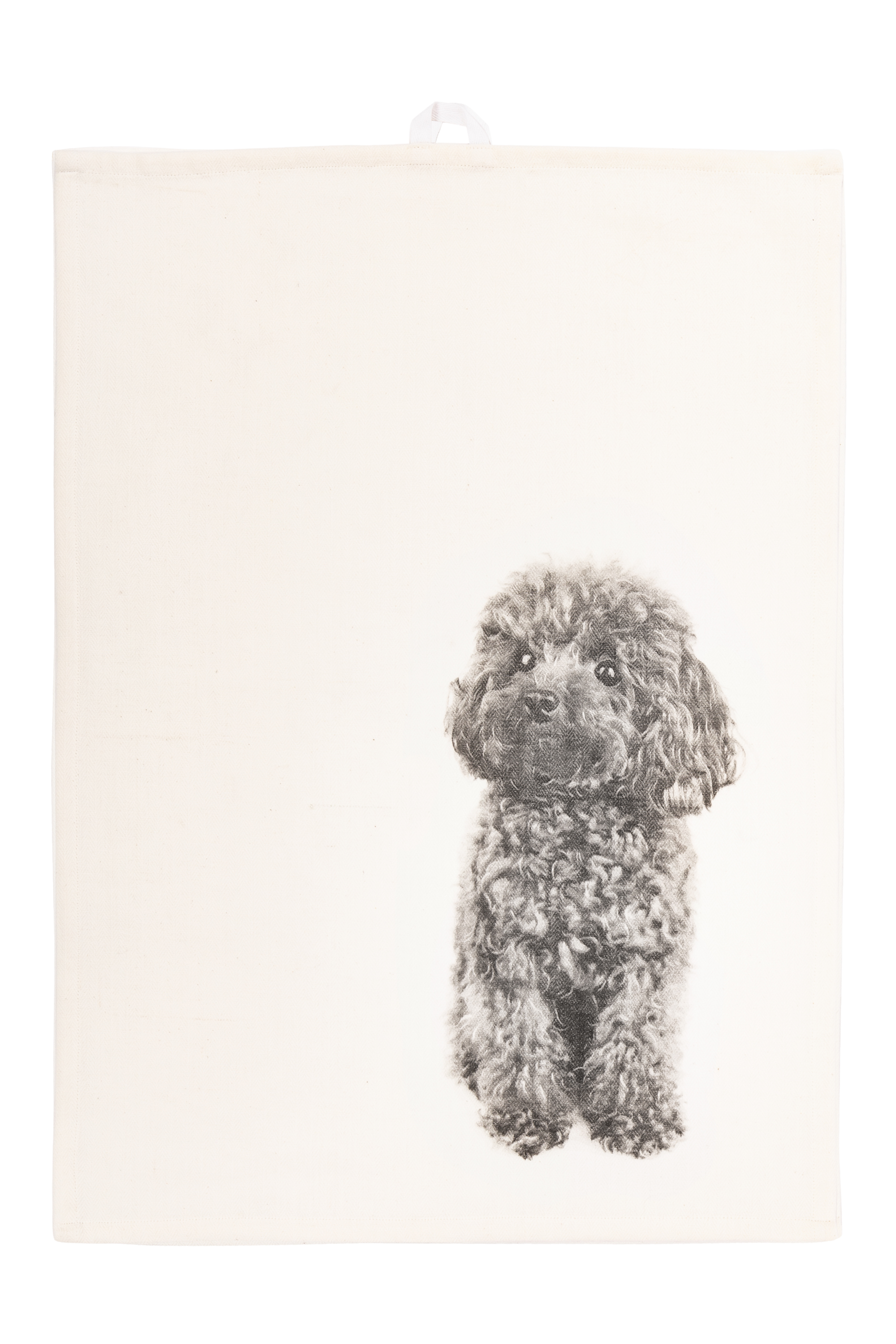 Keukenhanddoek FARM 50x70cm, poodle