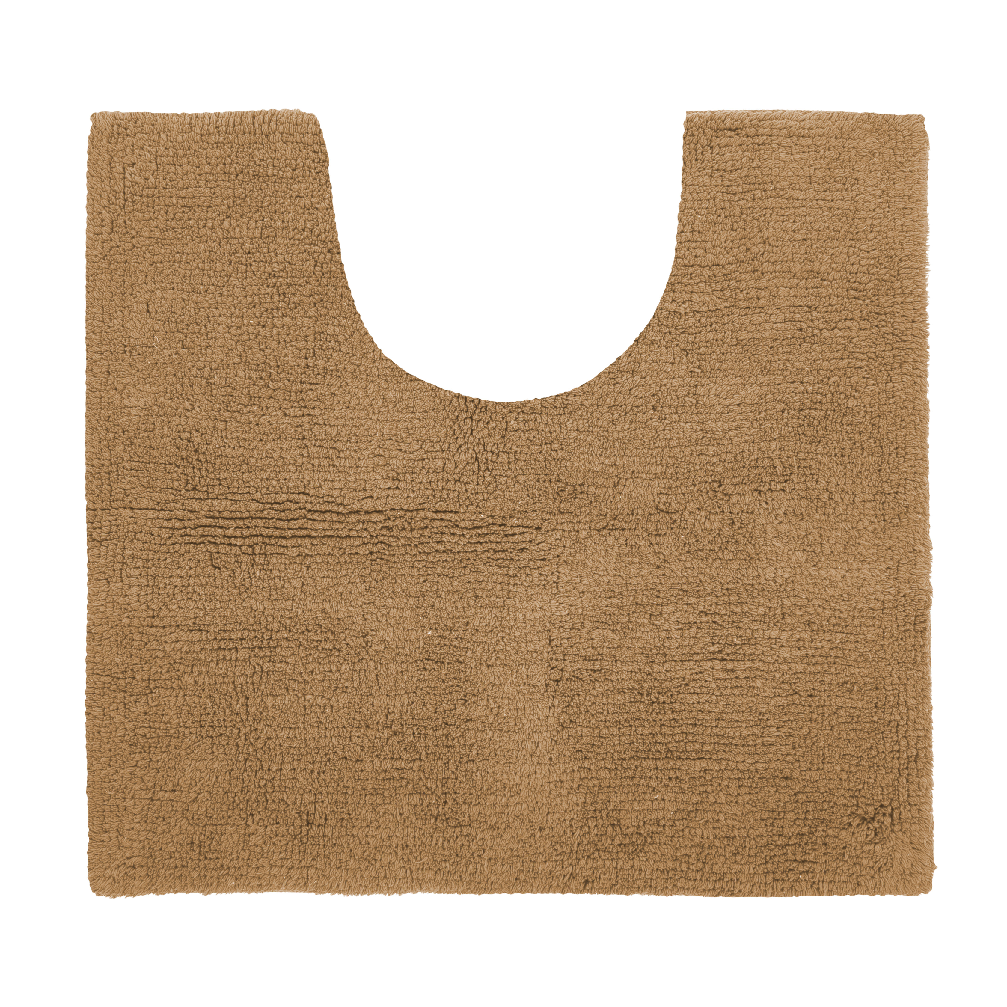 Toiletmat RIVA - katoen antislip, 50X45cm, indian tan