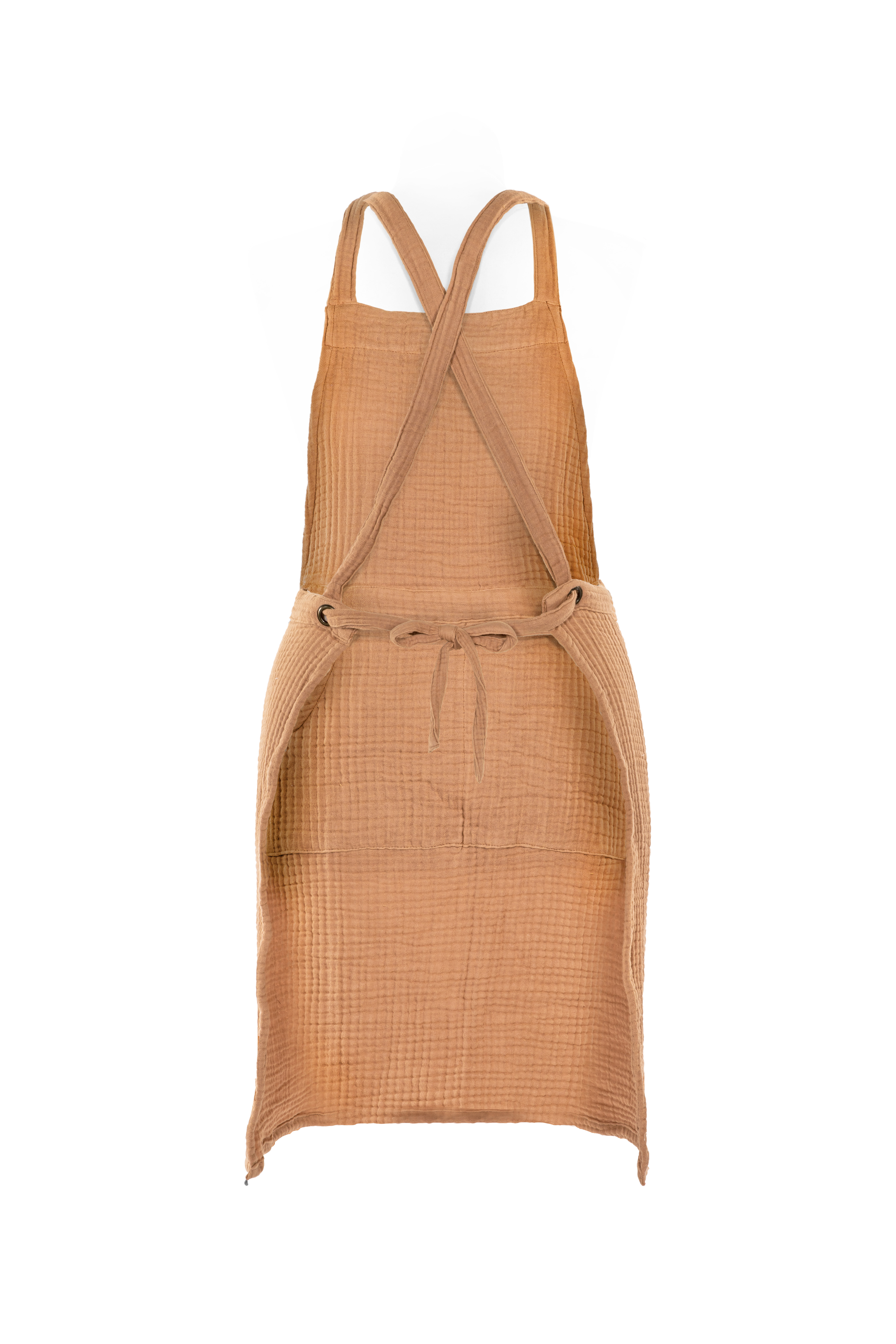 Apron SUZETTE (Sling Back), 74x85 cm, indian tan