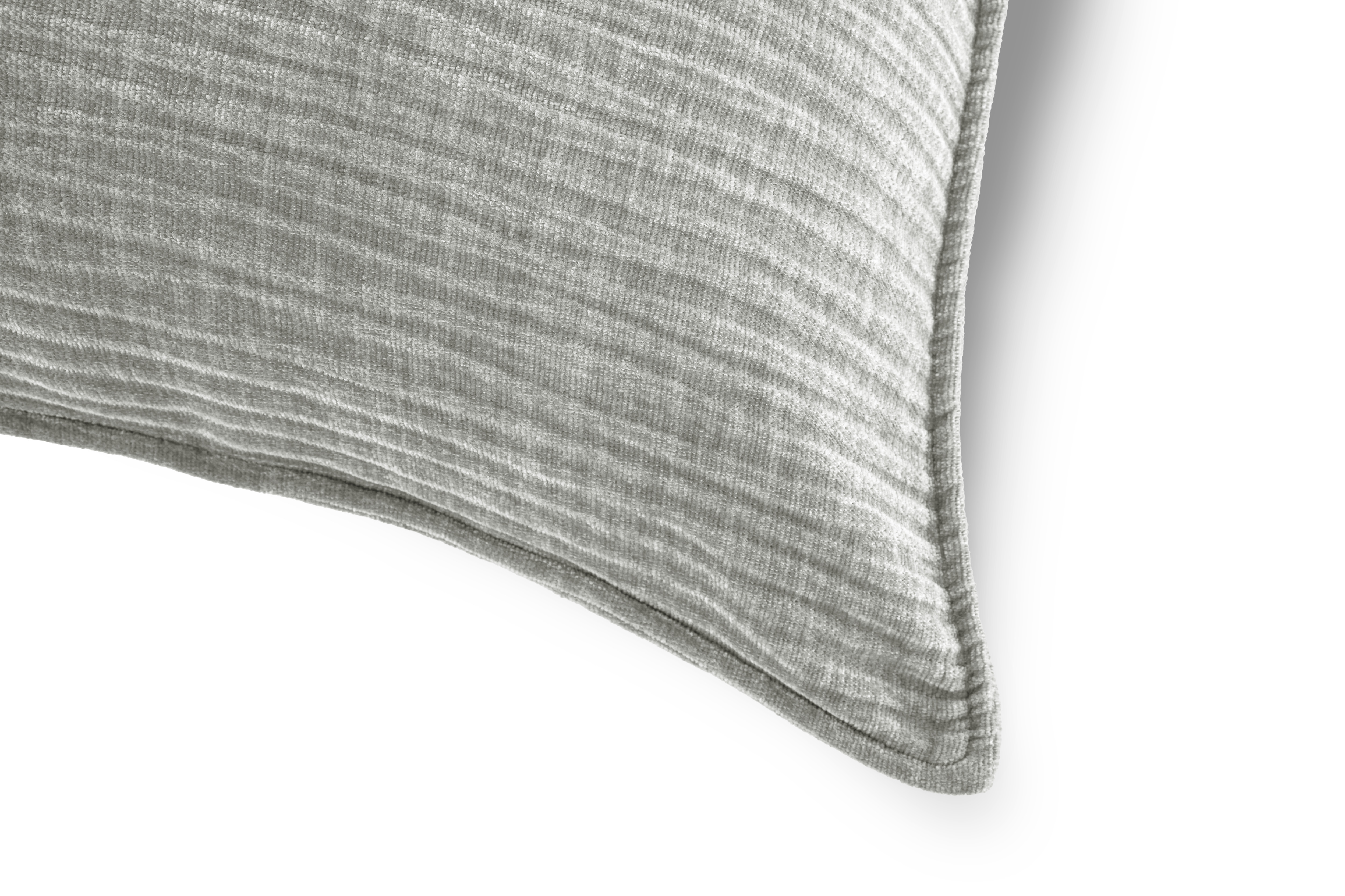 Cushion (filled) JULIETTE - 45x45 cm, grey light
