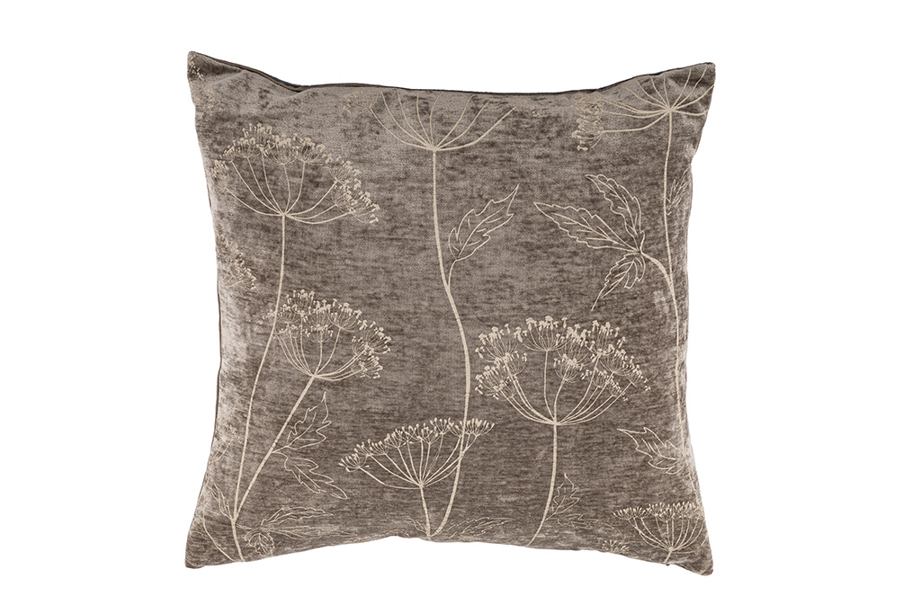 Cushion (filled) ANNA 44X44CM, grey