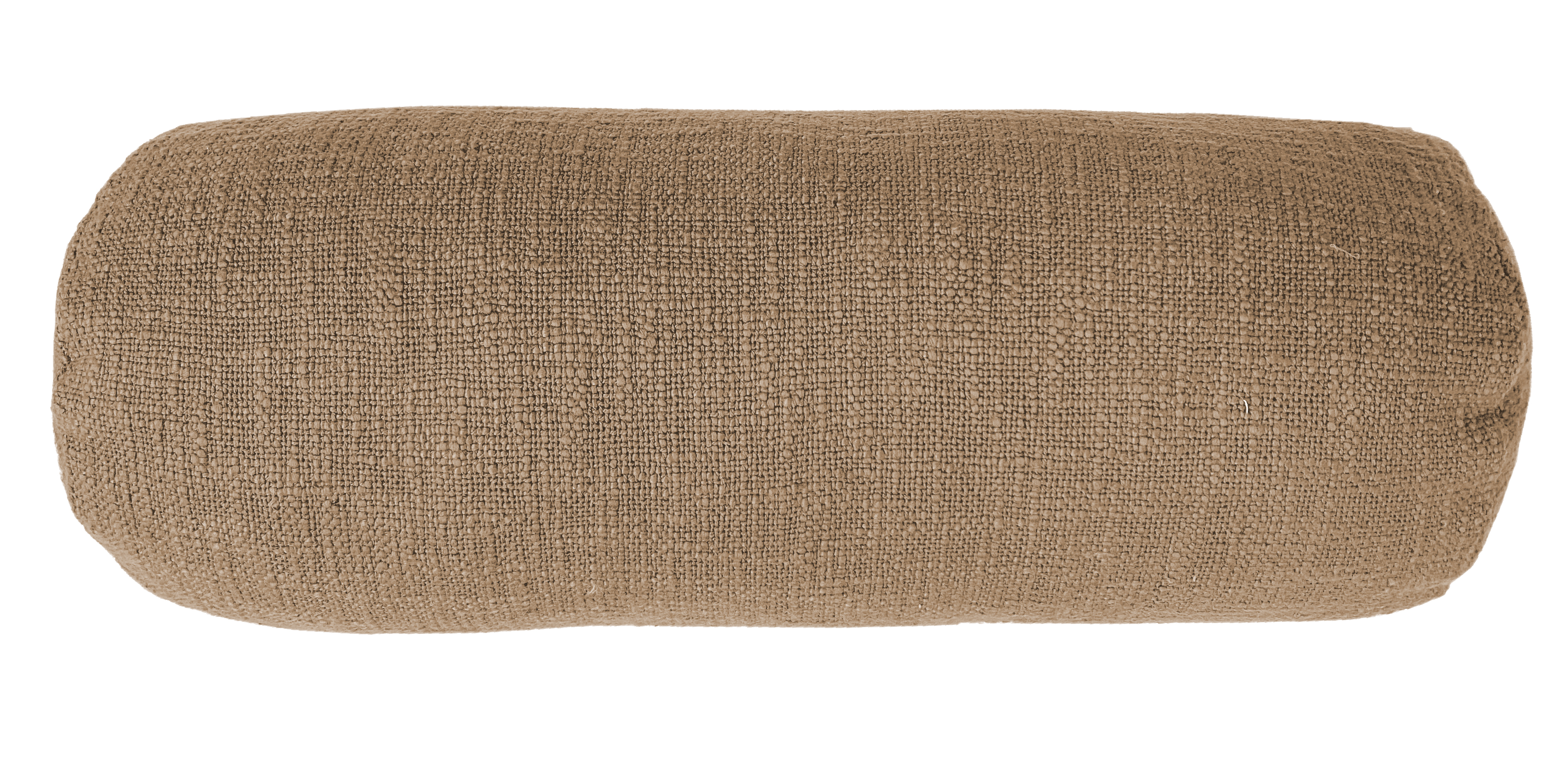 Bolster COTTON SLUB dia 15 x 45 cm, indian tan