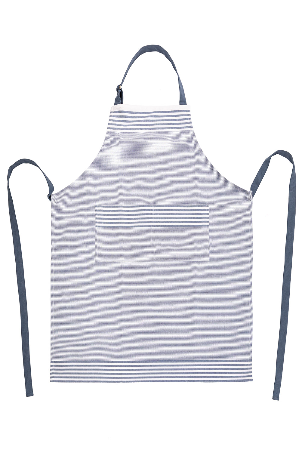 Apron XL-LINES 70x90cm, blue