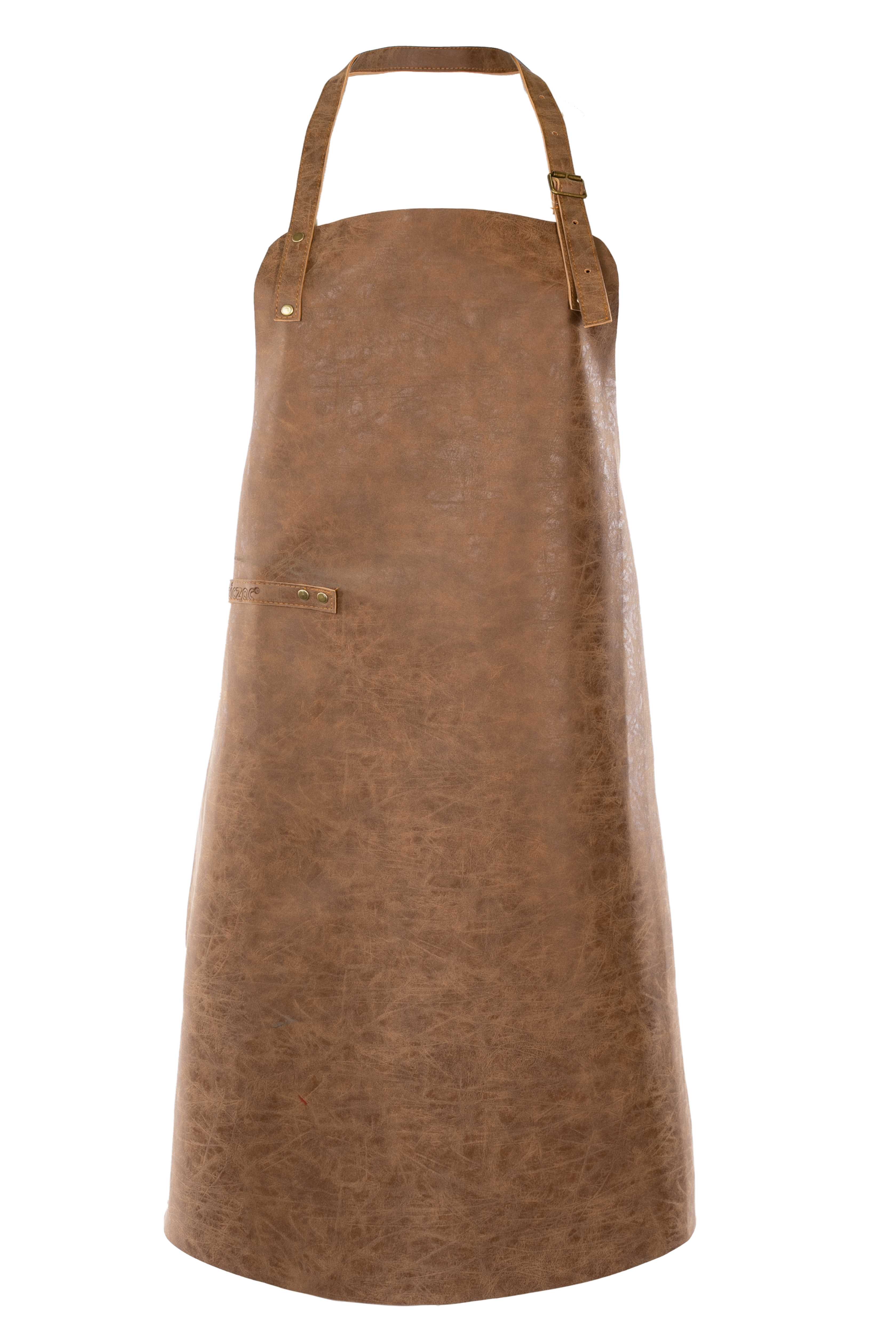 Apron TRUMAN (Towel loop - no pocket - opt. Accessory bag), 70x90 cm, walnut