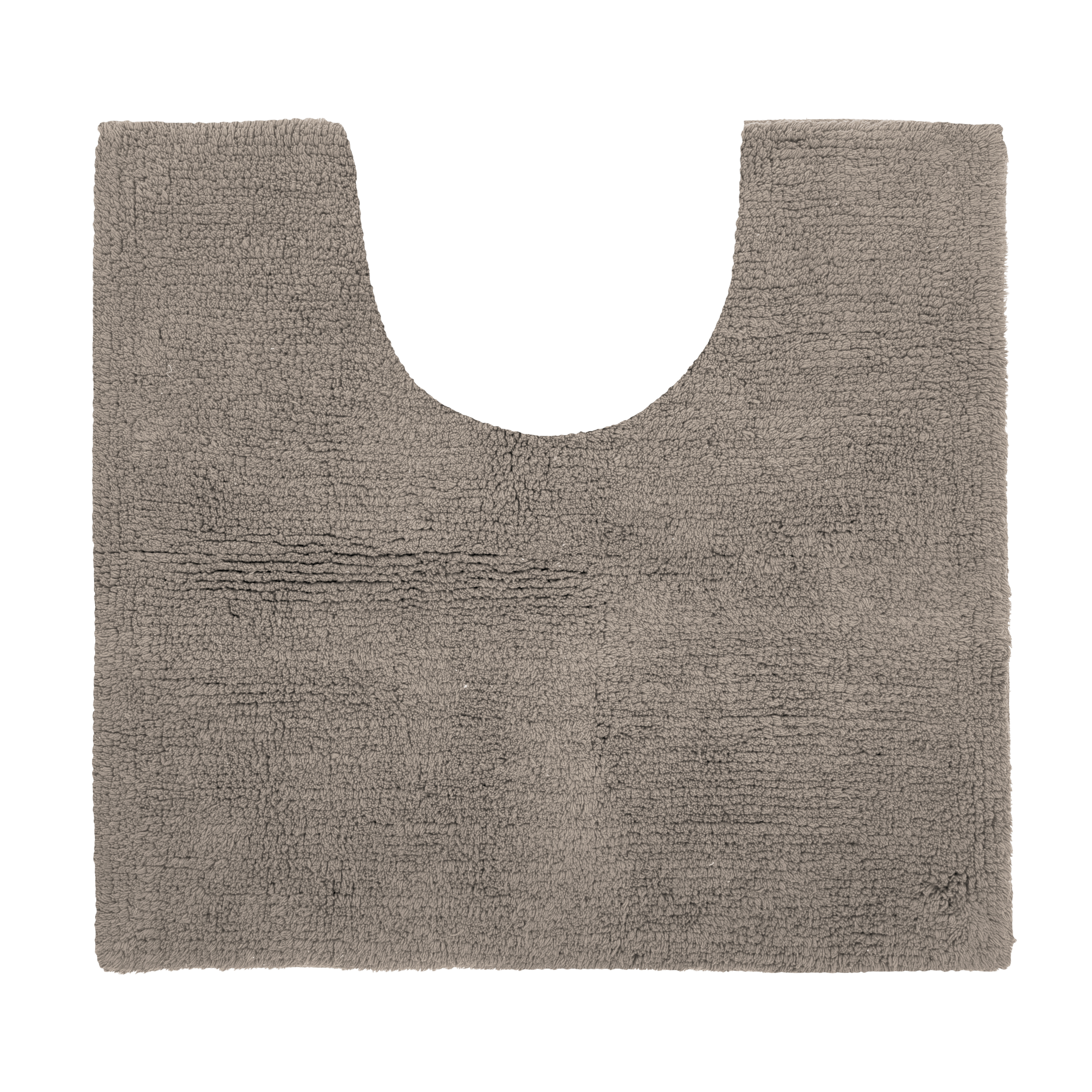 Toiletmat RIVA - katoen antislip, 50X45cm, taupe