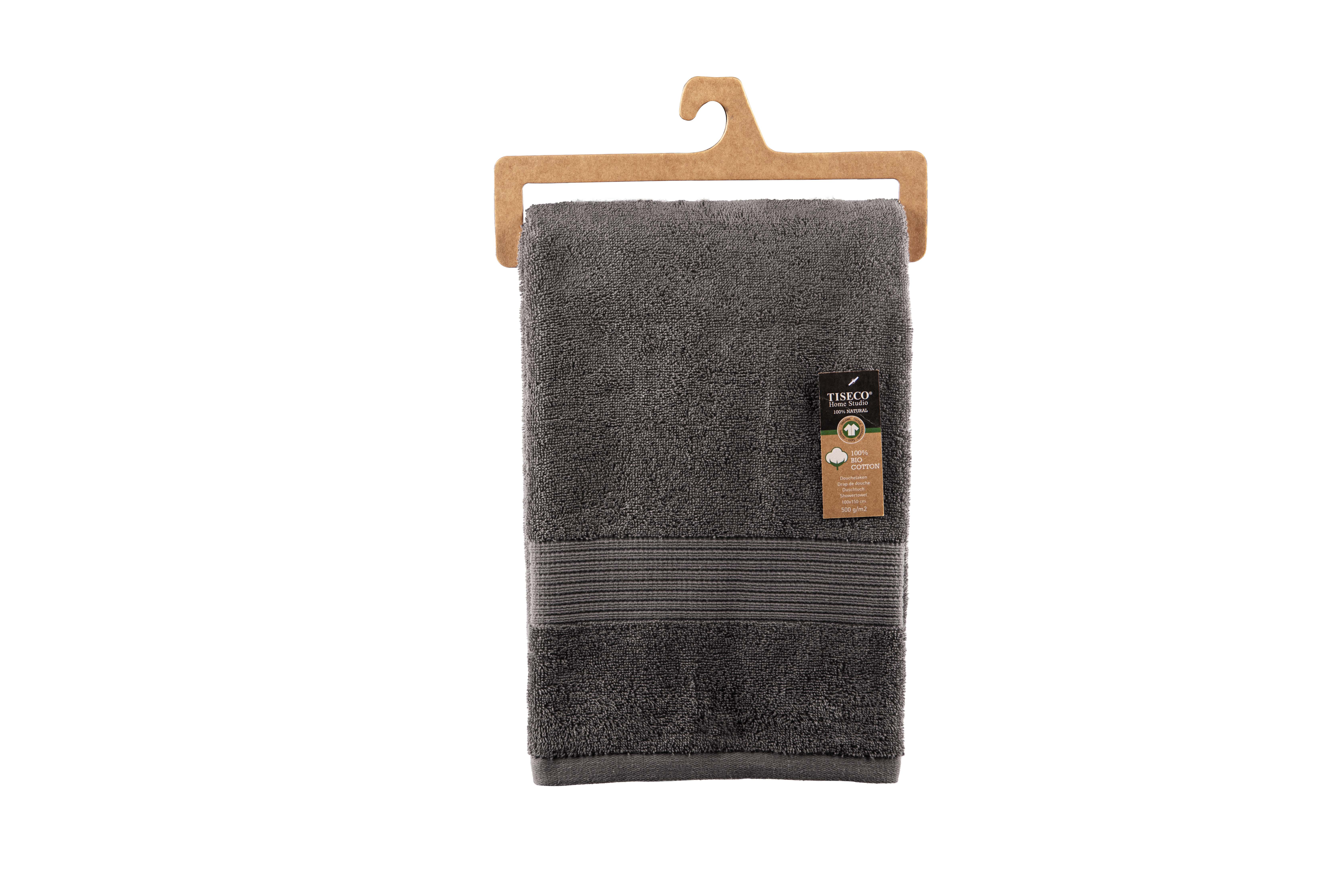 Drap de douche EDEN 100x150cm, gris Tornado