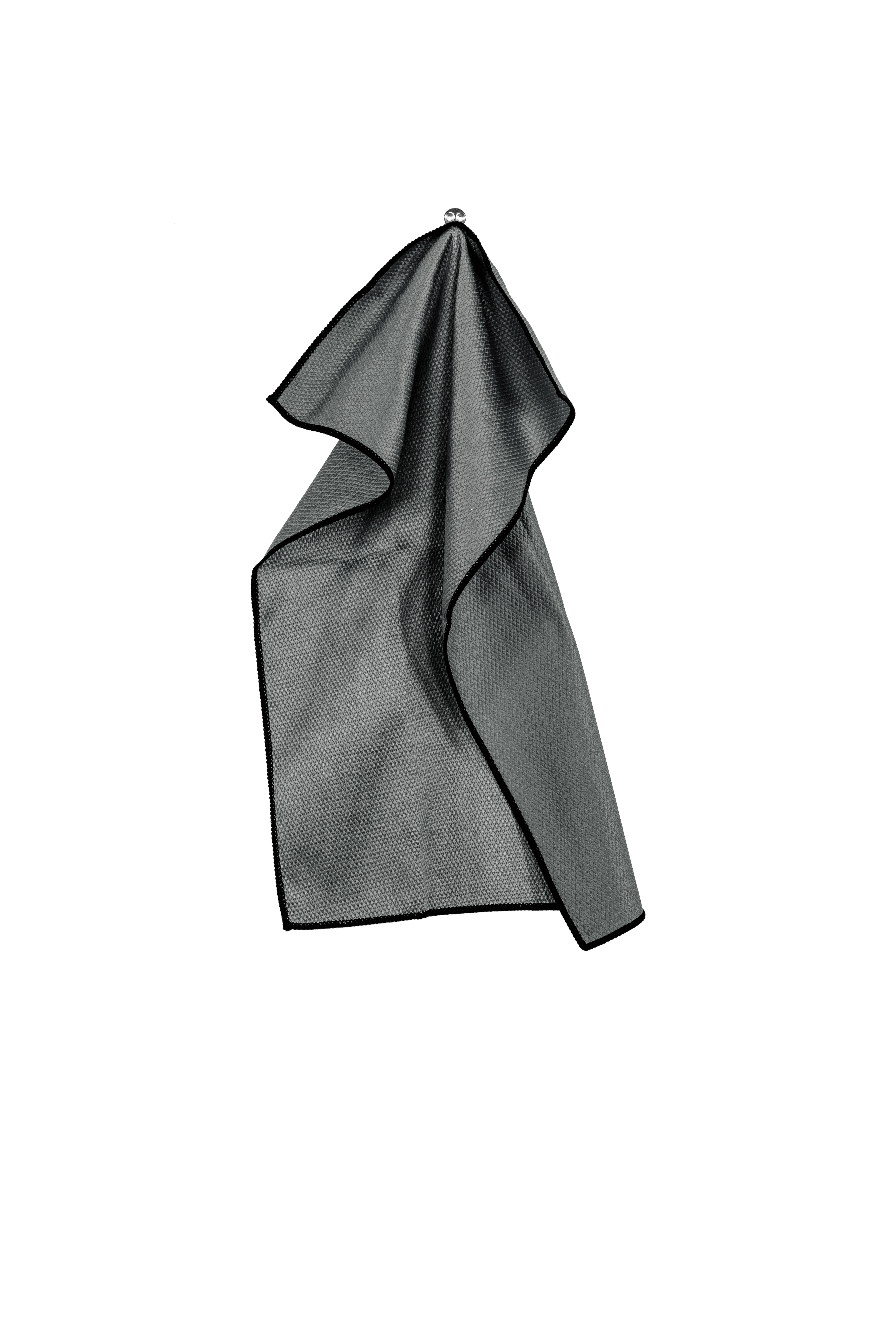 Glass-cloth ESSENTIAL - microfiber 40x60cm (per piece), dark grey