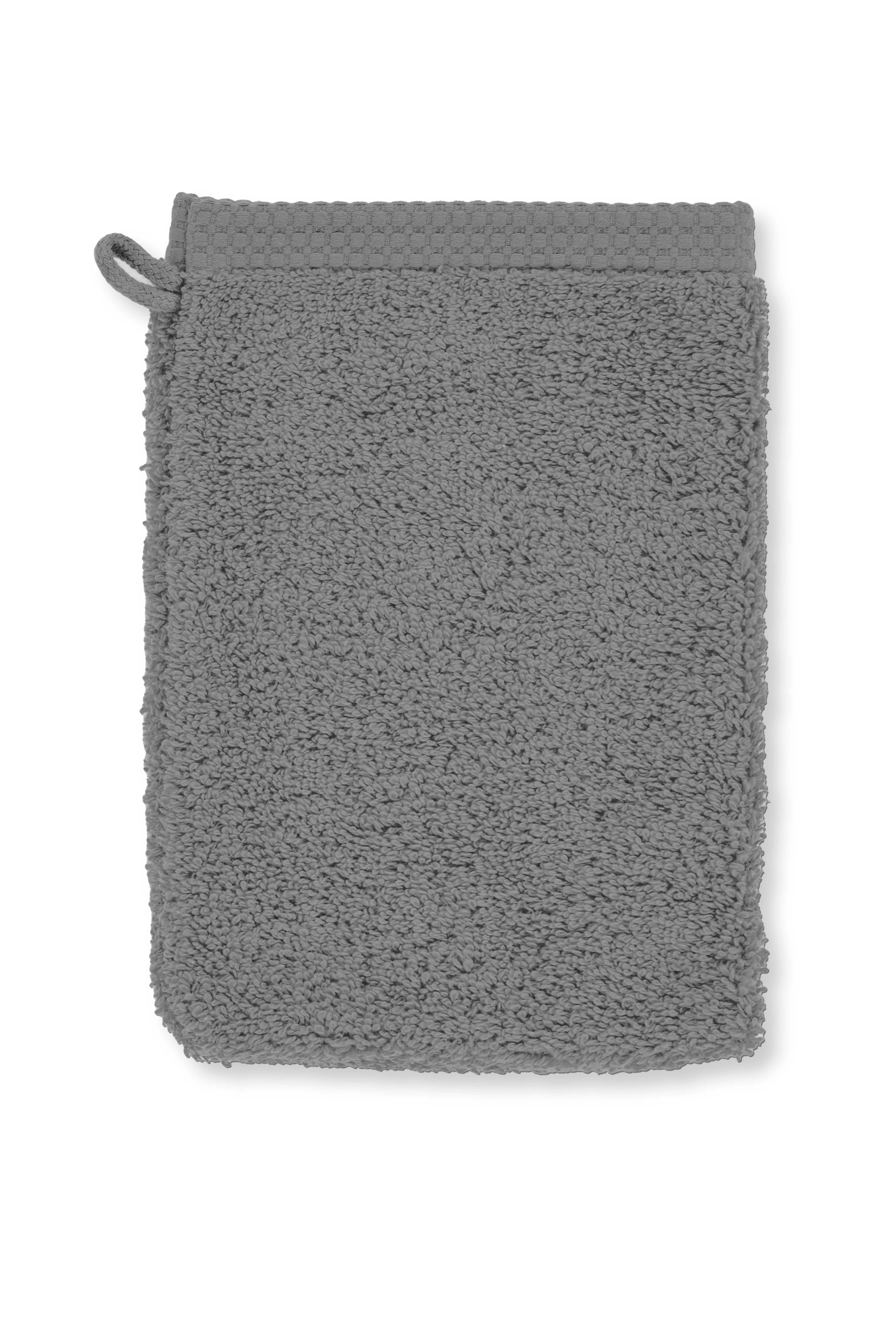 Washing glove DELUX 15x21cm - set/2, grey