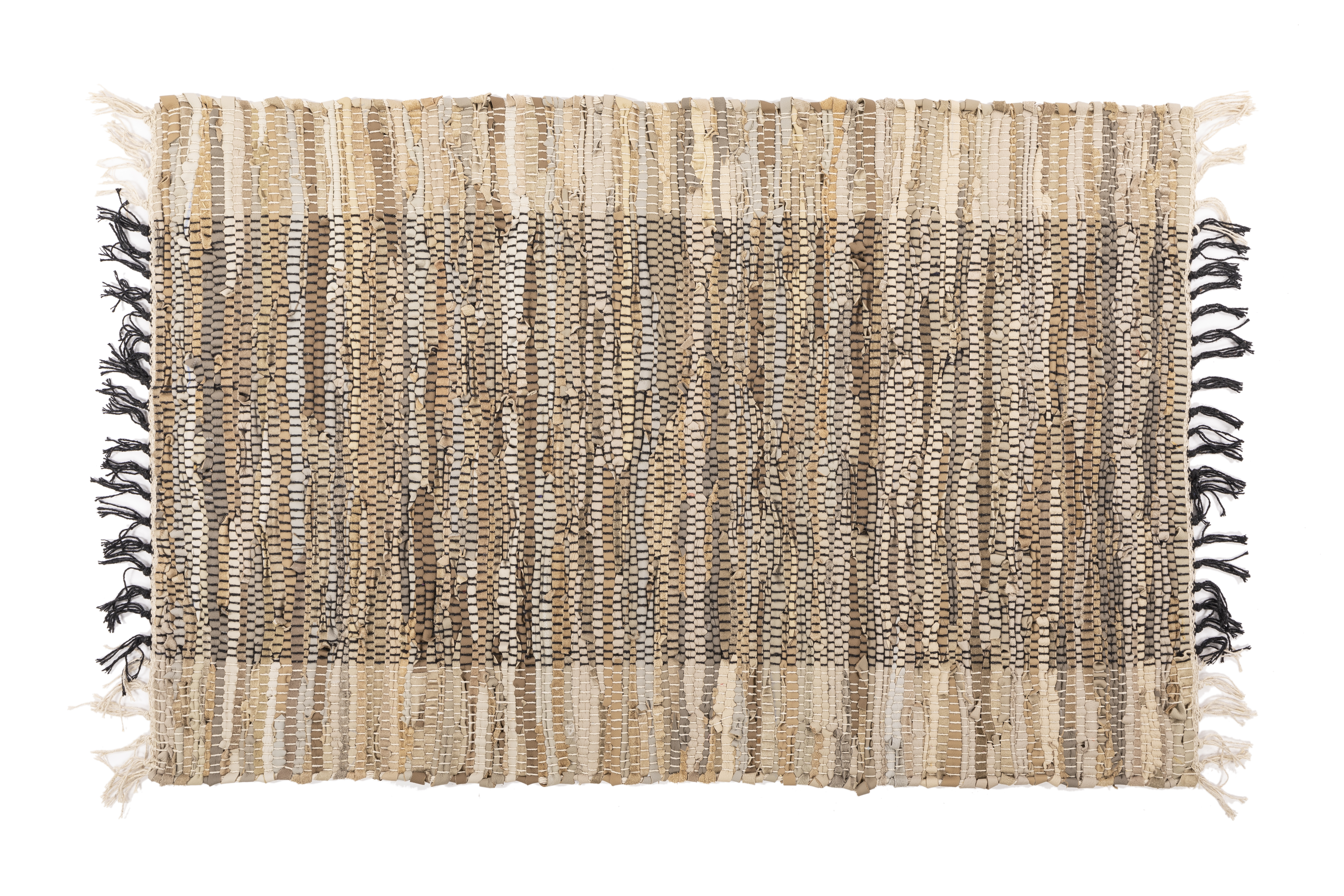 Carpet - leder NAYYA COMBI, 60x90cm, mustard