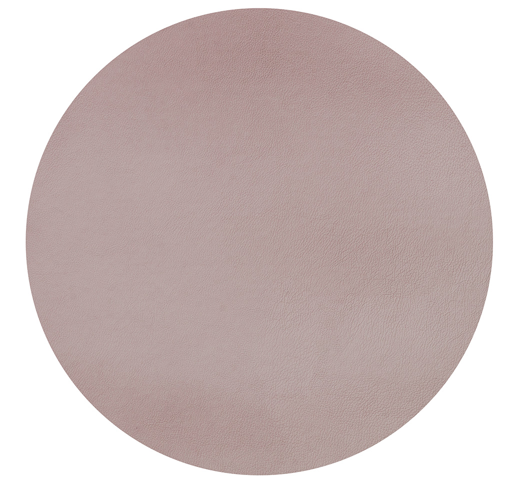 Placemat round - TOGO - 38cm, mauve