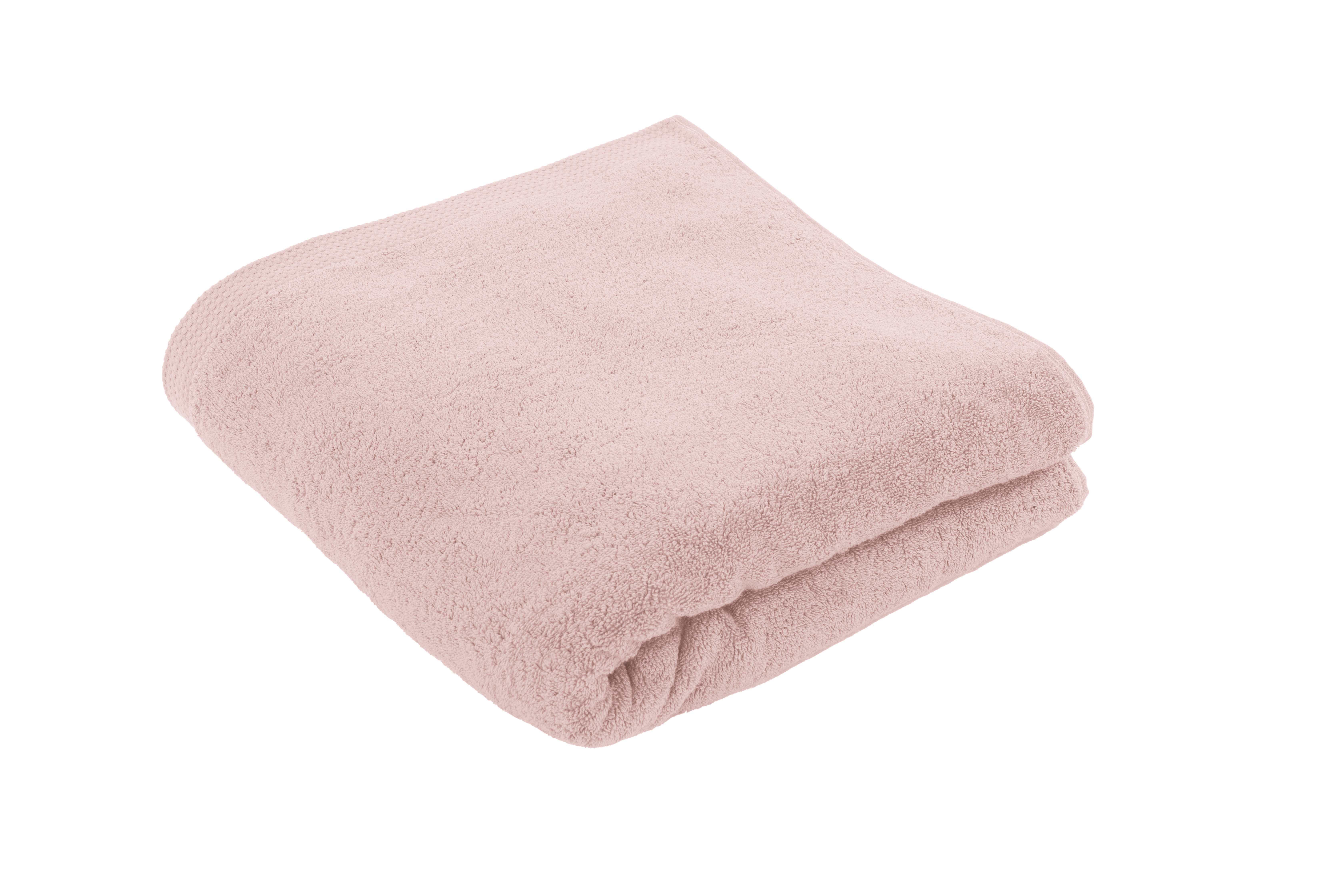 Shower towel DELUX 100x150cm, soft pink
