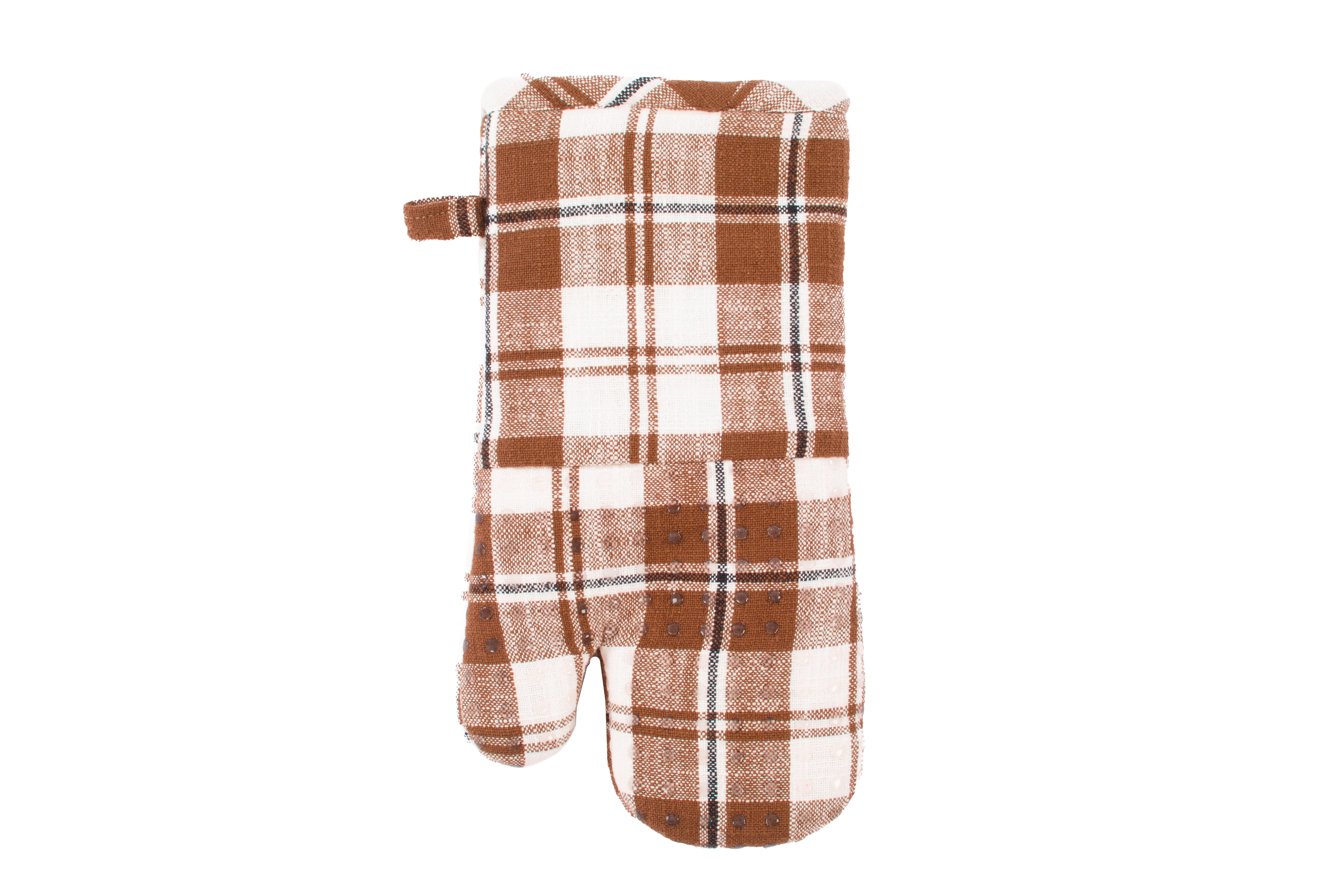 Oven mitt LAUREN - SET/2 - 18x32 cm, rust