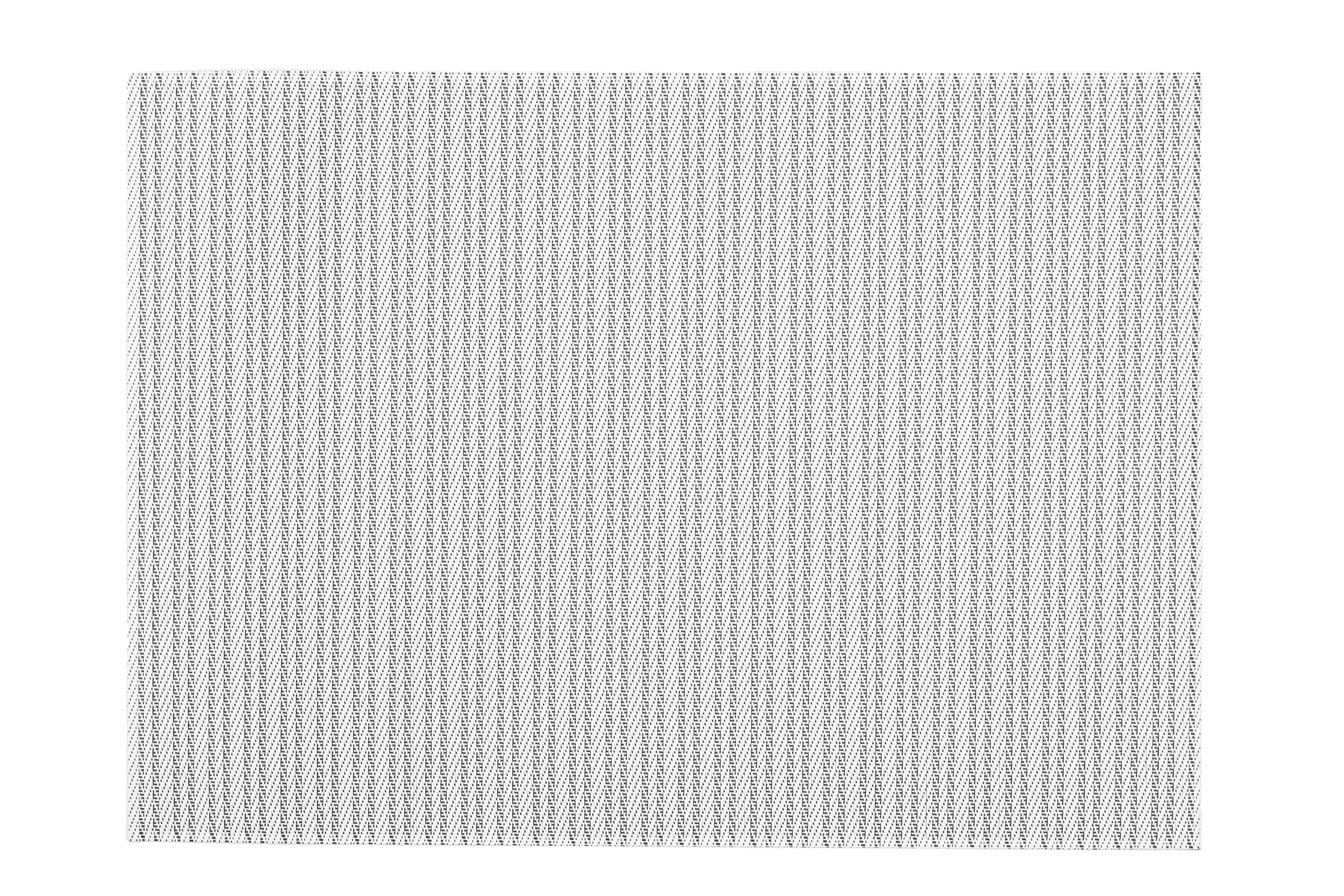 Set de table FALLON rectangulair, 33x45cm, double ligne noir