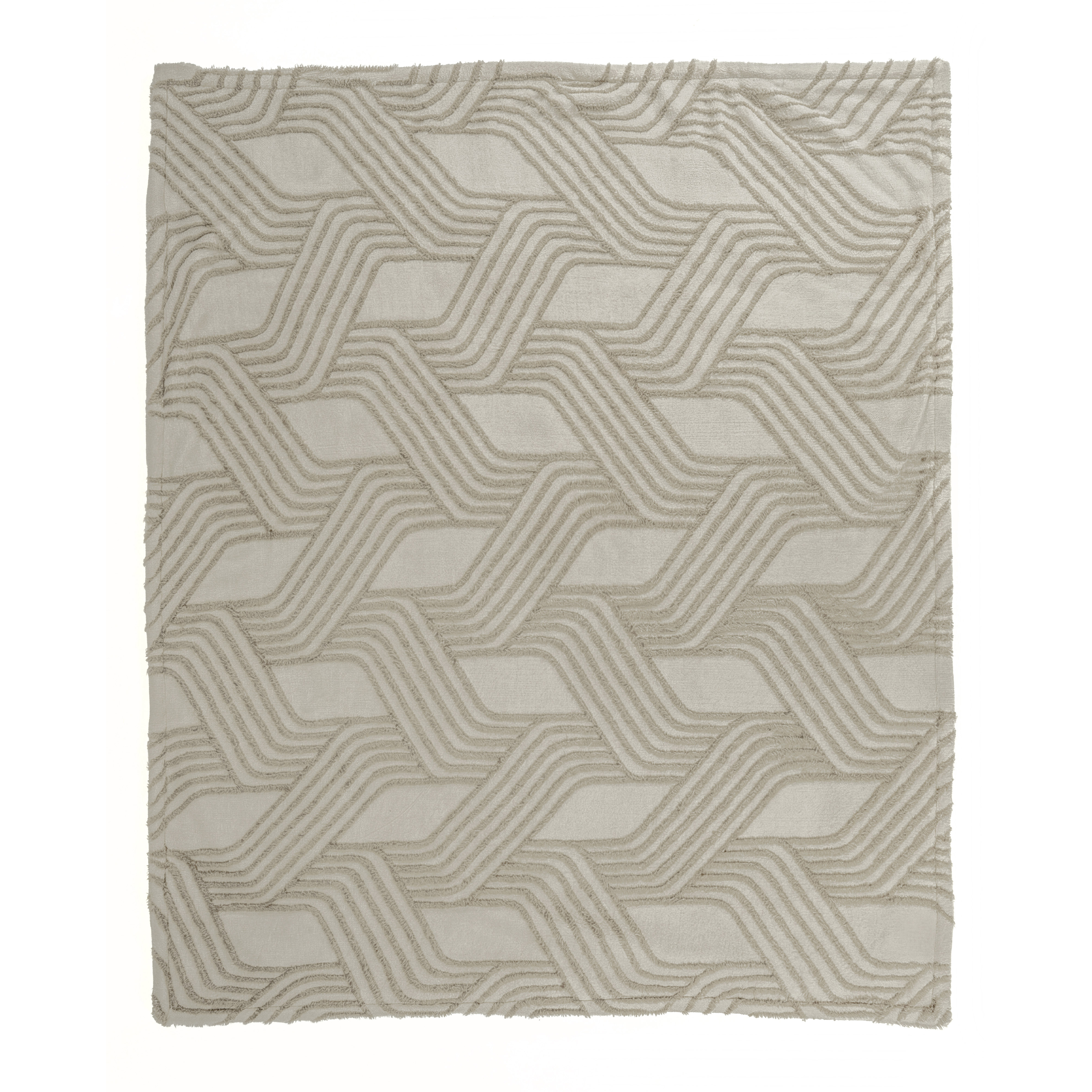 Plaid EVERLY - 150x200 cm, taupe