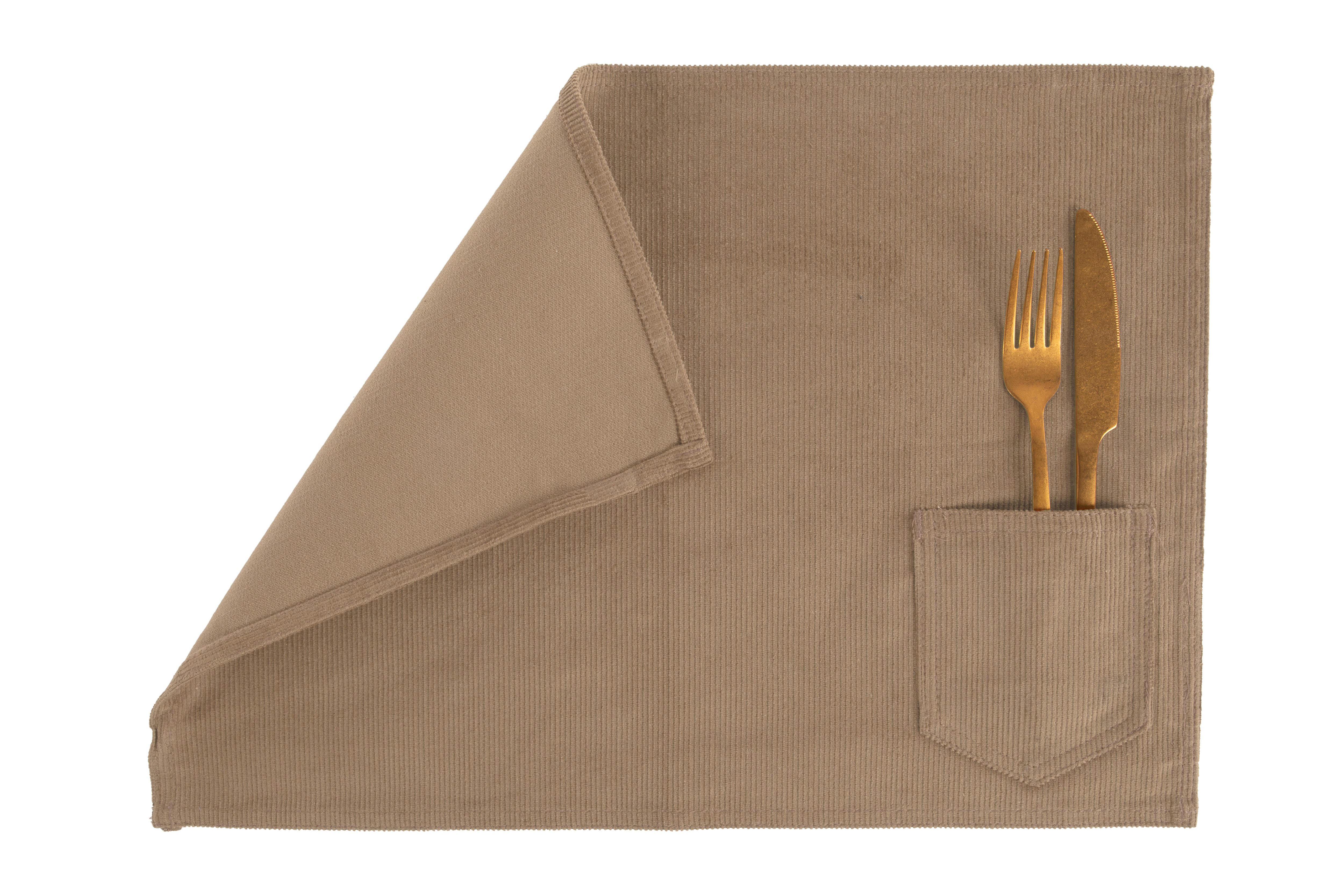 Placemat VELMAR - 33x45 cm, taupe