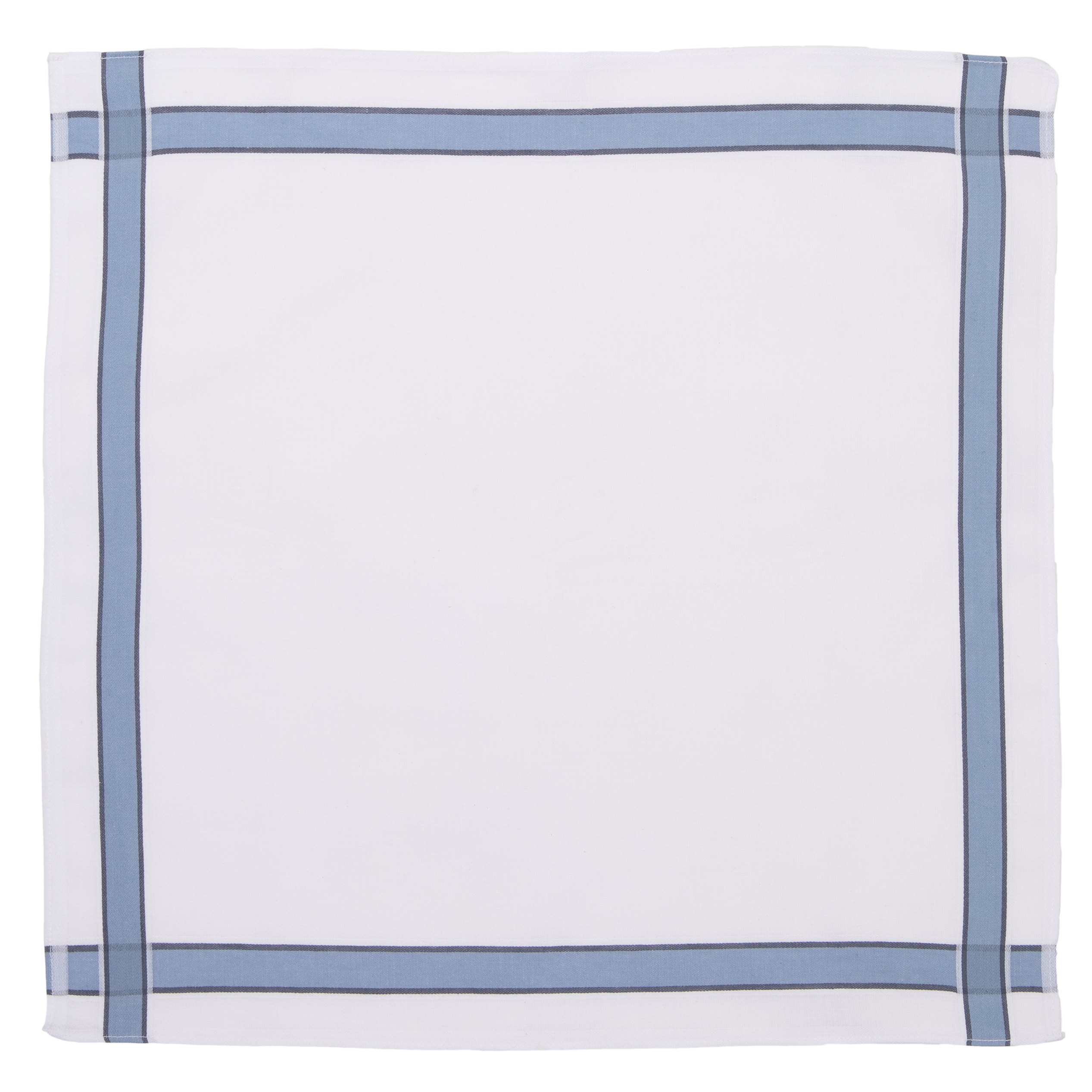 Herenzakdoeken ALTO 2 - SET/6 - 40x40 cm, indigo