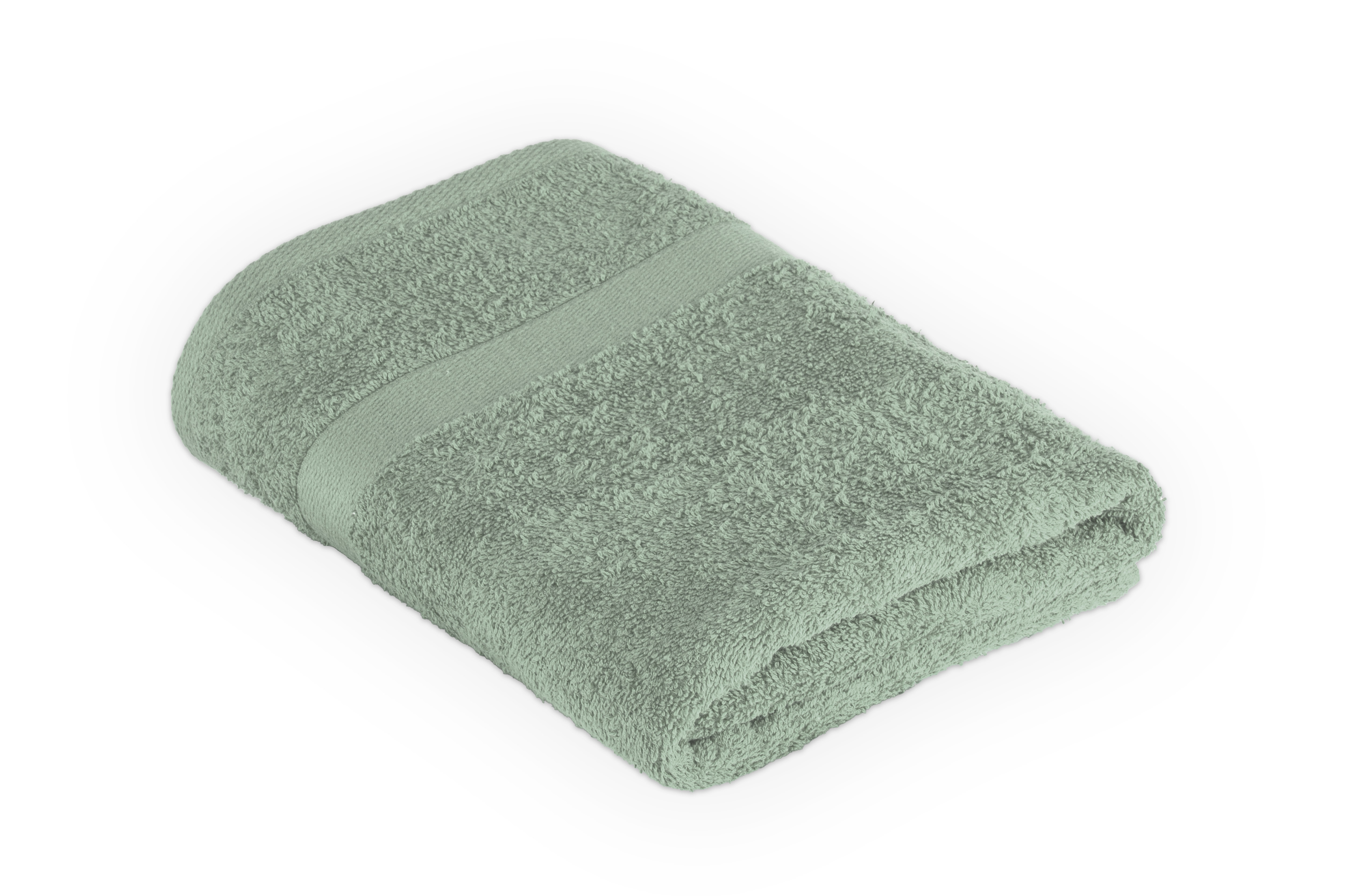Bath sheet 70x140cm, stone green
