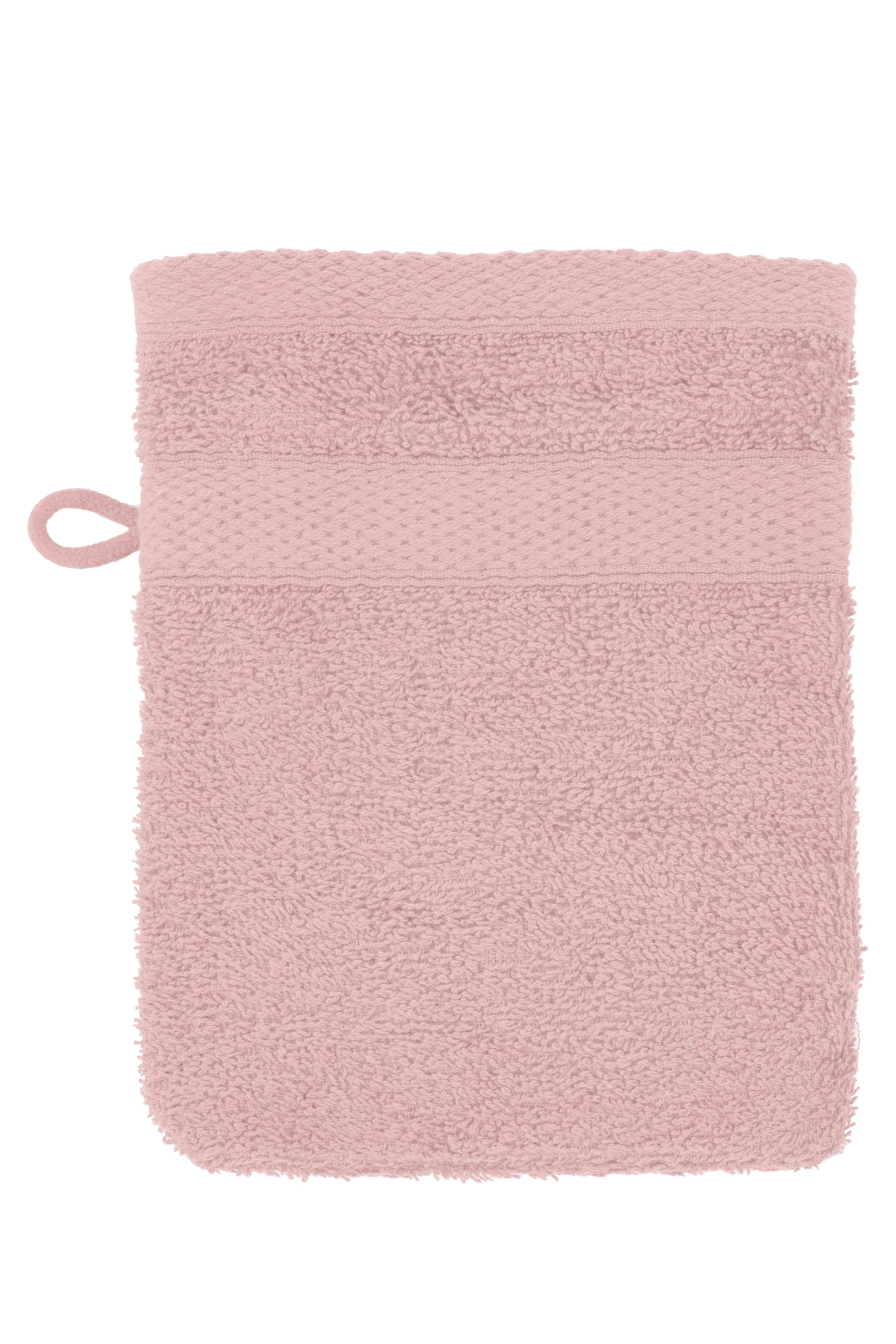 Washing glove 15x21cm, soft pink - set2