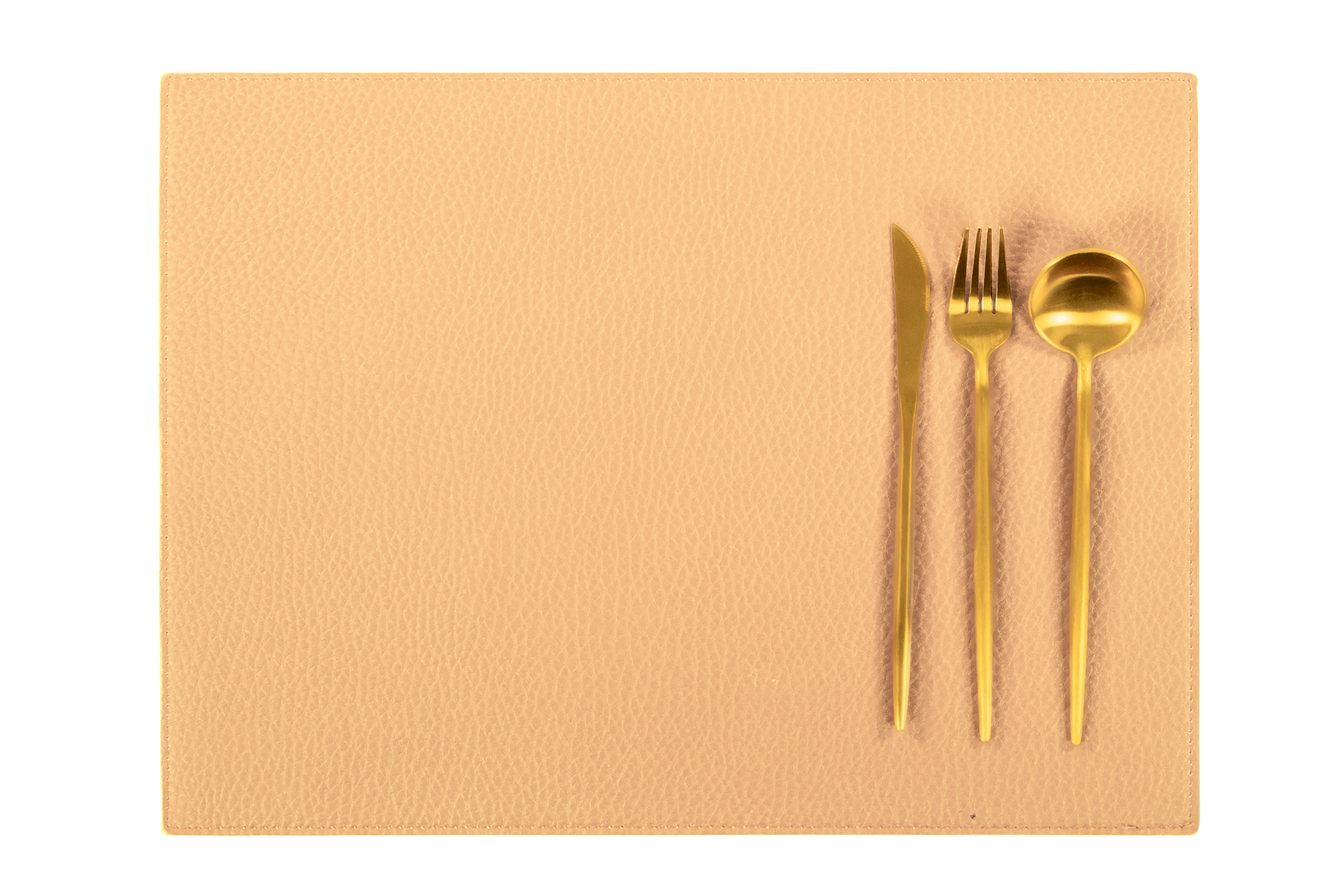 Placemat GAVIN - Dubbelzijdig - 33x45 cm, zand
