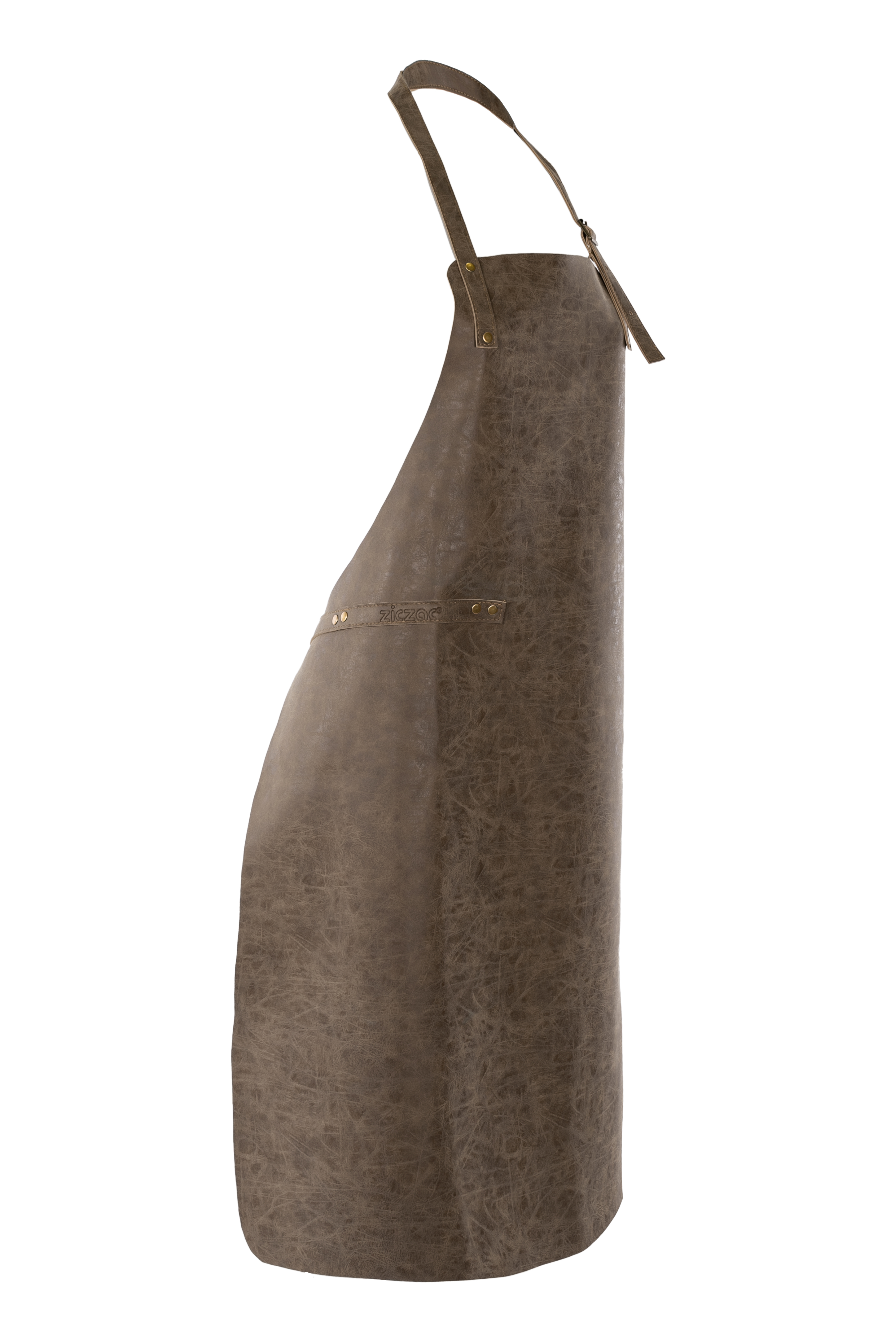 Tablier TRUMAN (Towel loop - no pocket - opt. Accessory bag), 70x90 cm, coffee