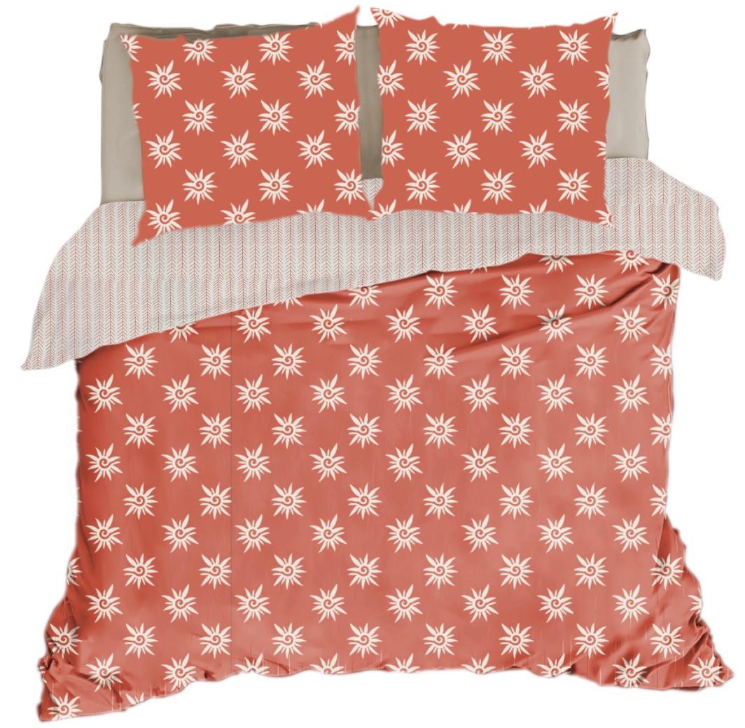 Housse de couette Sun City,240*200/220cm + 2 pillowcases