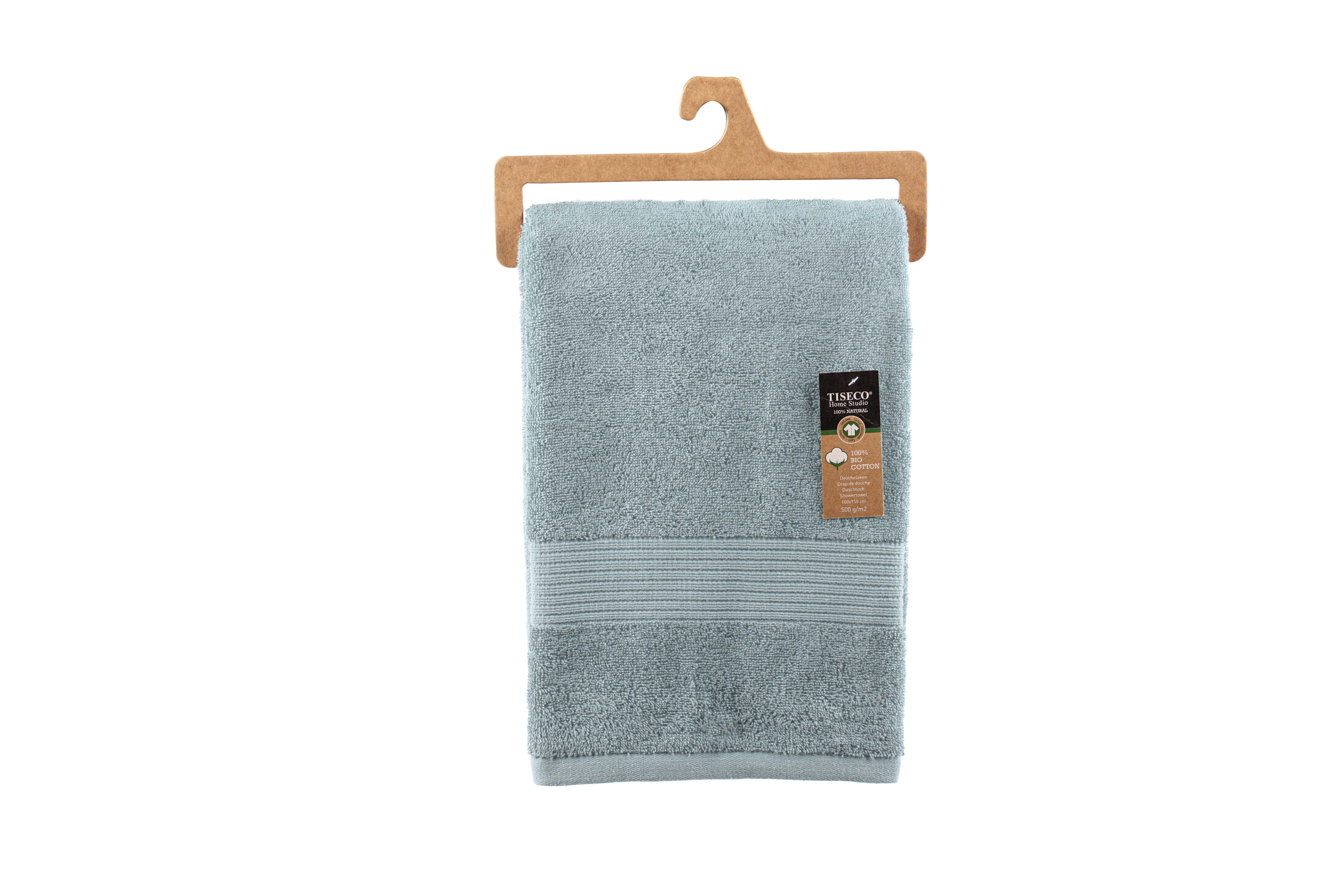 Shower towel EDEN 100x150cm, stone blue