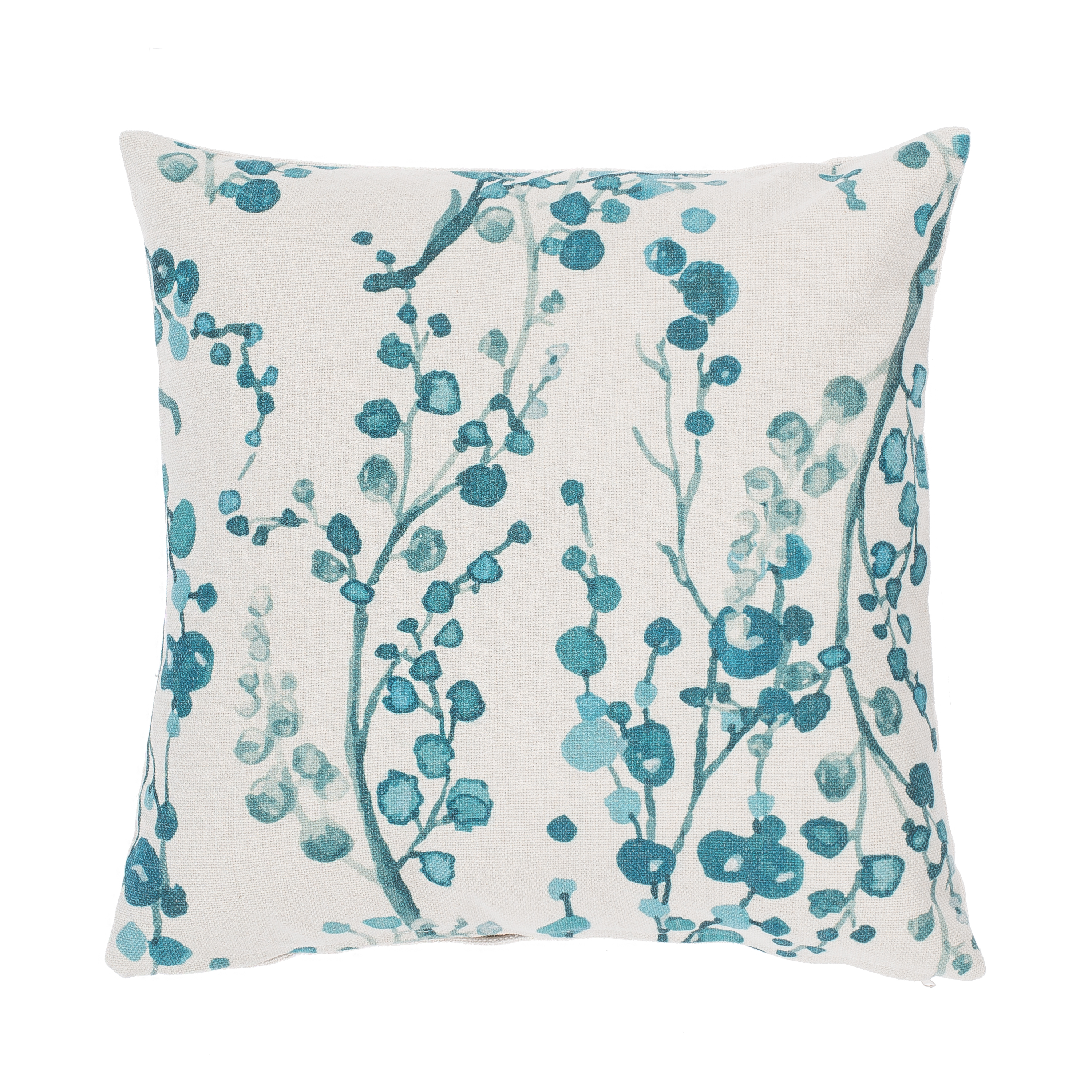 Coussin (rempli) nature coral blue 45X45CM