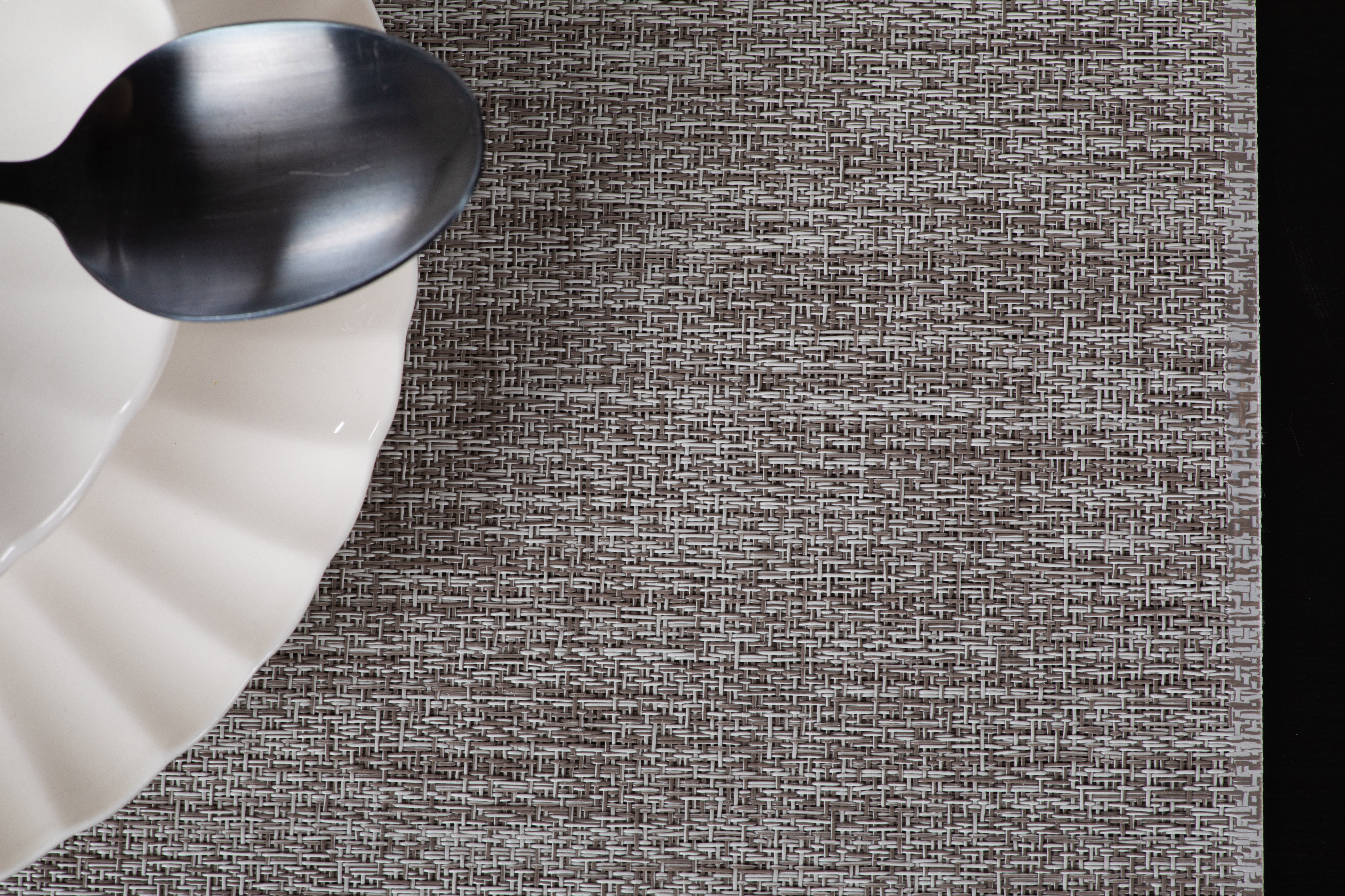 Set de table PURUS - Microban® - 33x45 cm, stracciatella