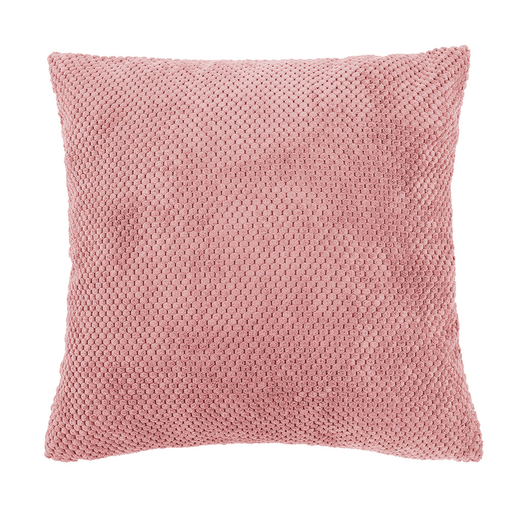 Cushion (fillled) Bubble 45x45cm, dusty rose