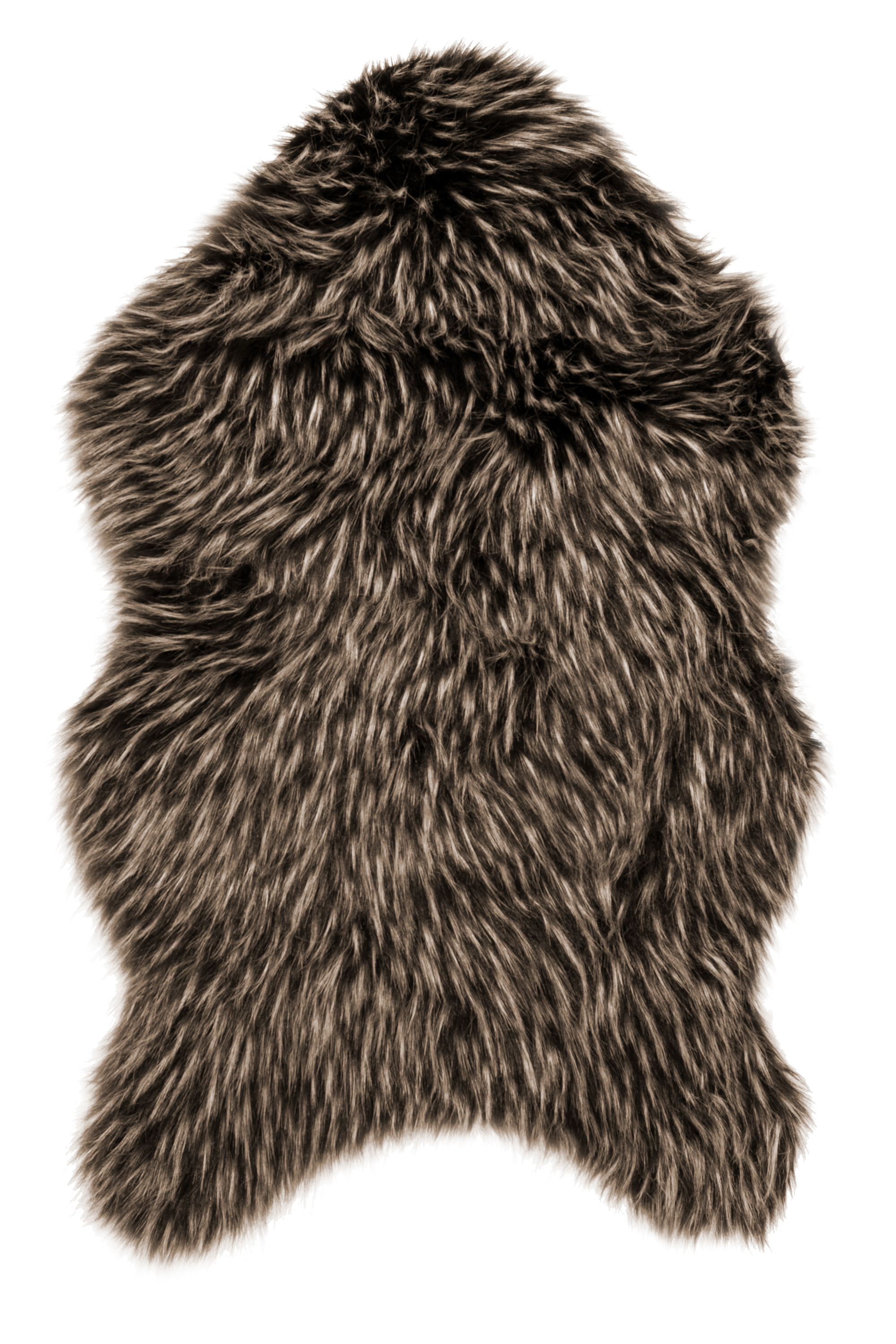 Tapijt HYENA fur - 50X80cm, brown