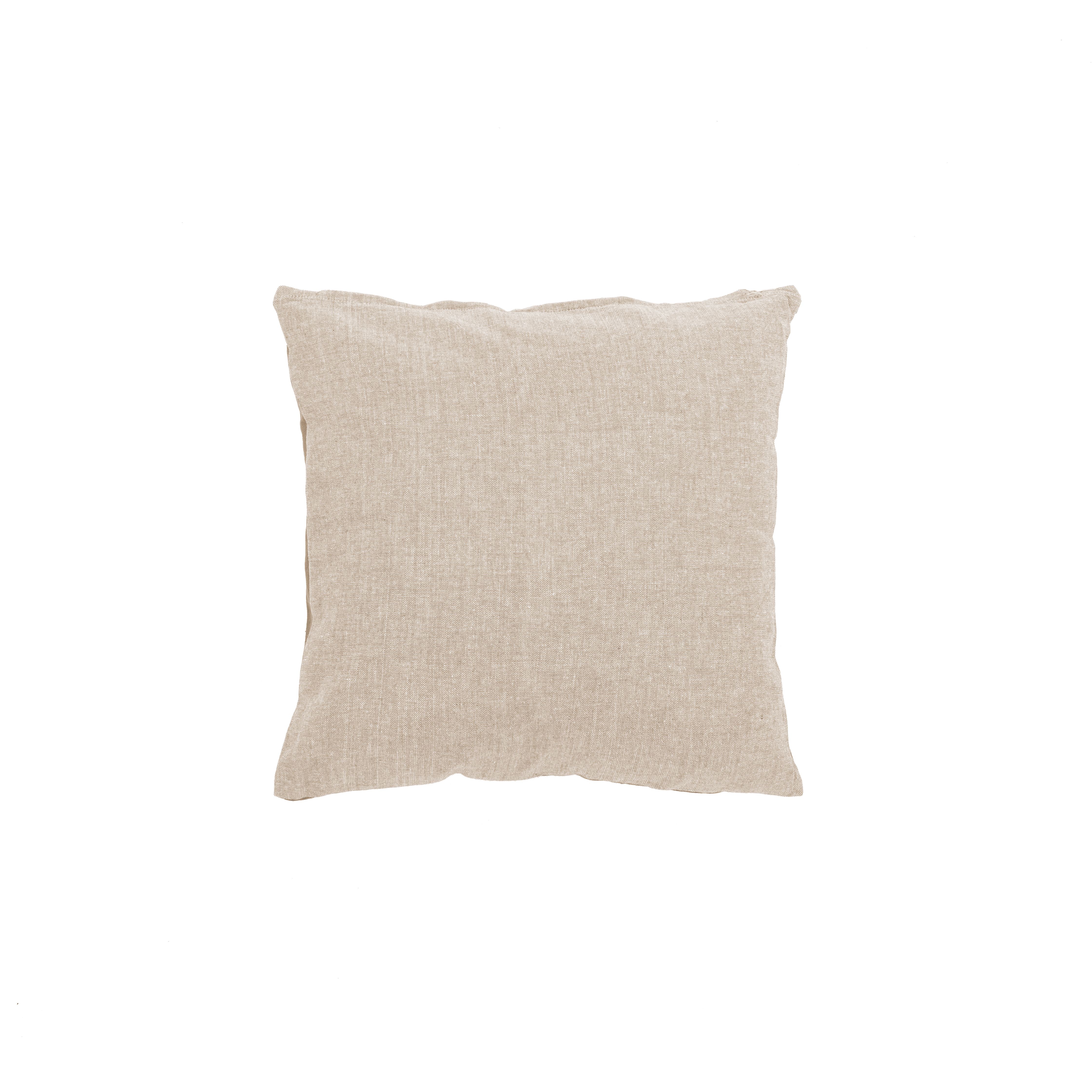 Kussen (gevuld) CHAMBRAY - 60x60cm, taupe
