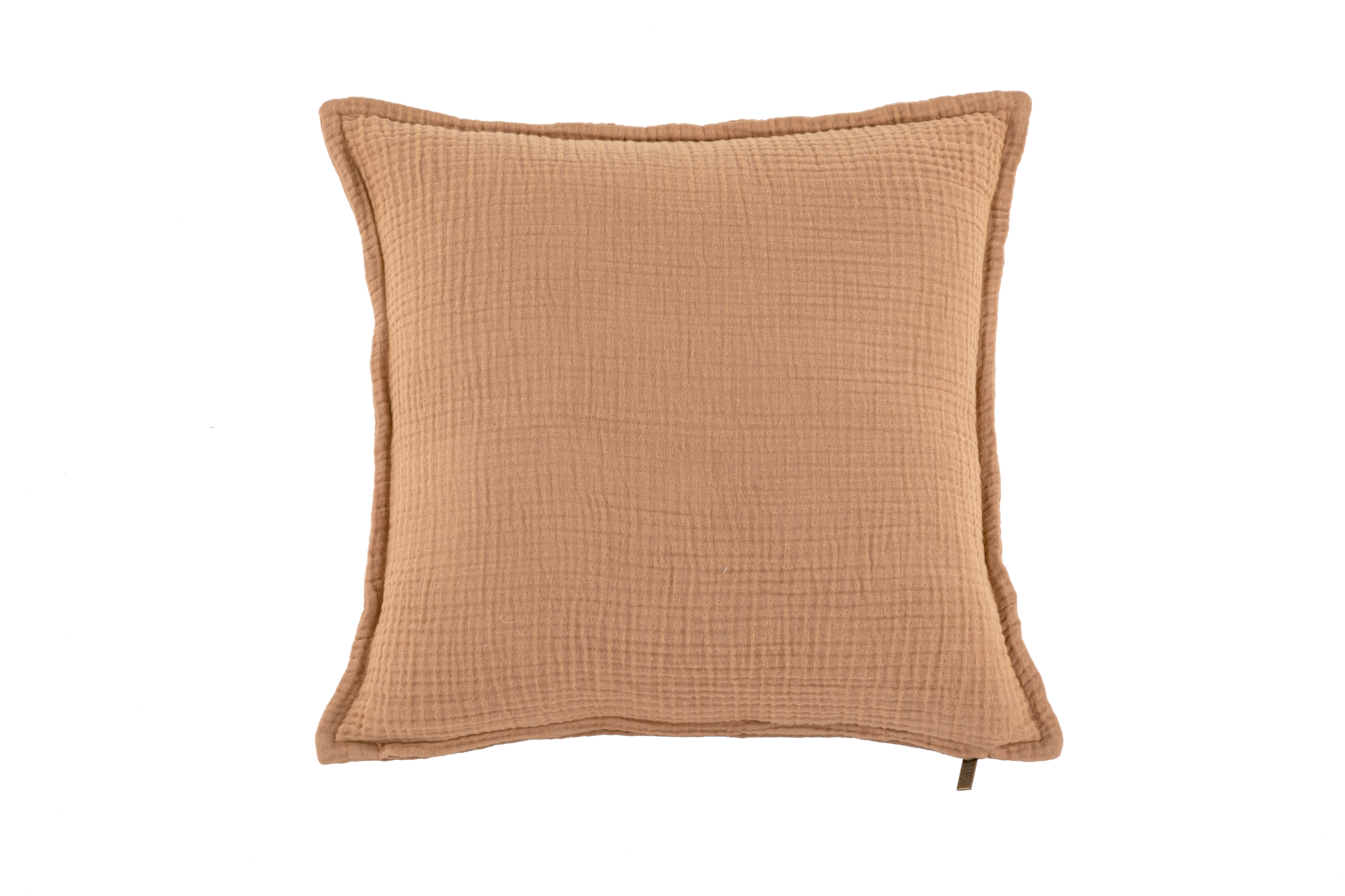 Kussen (gevuld) SUZETTE 45X45CM, indian tan