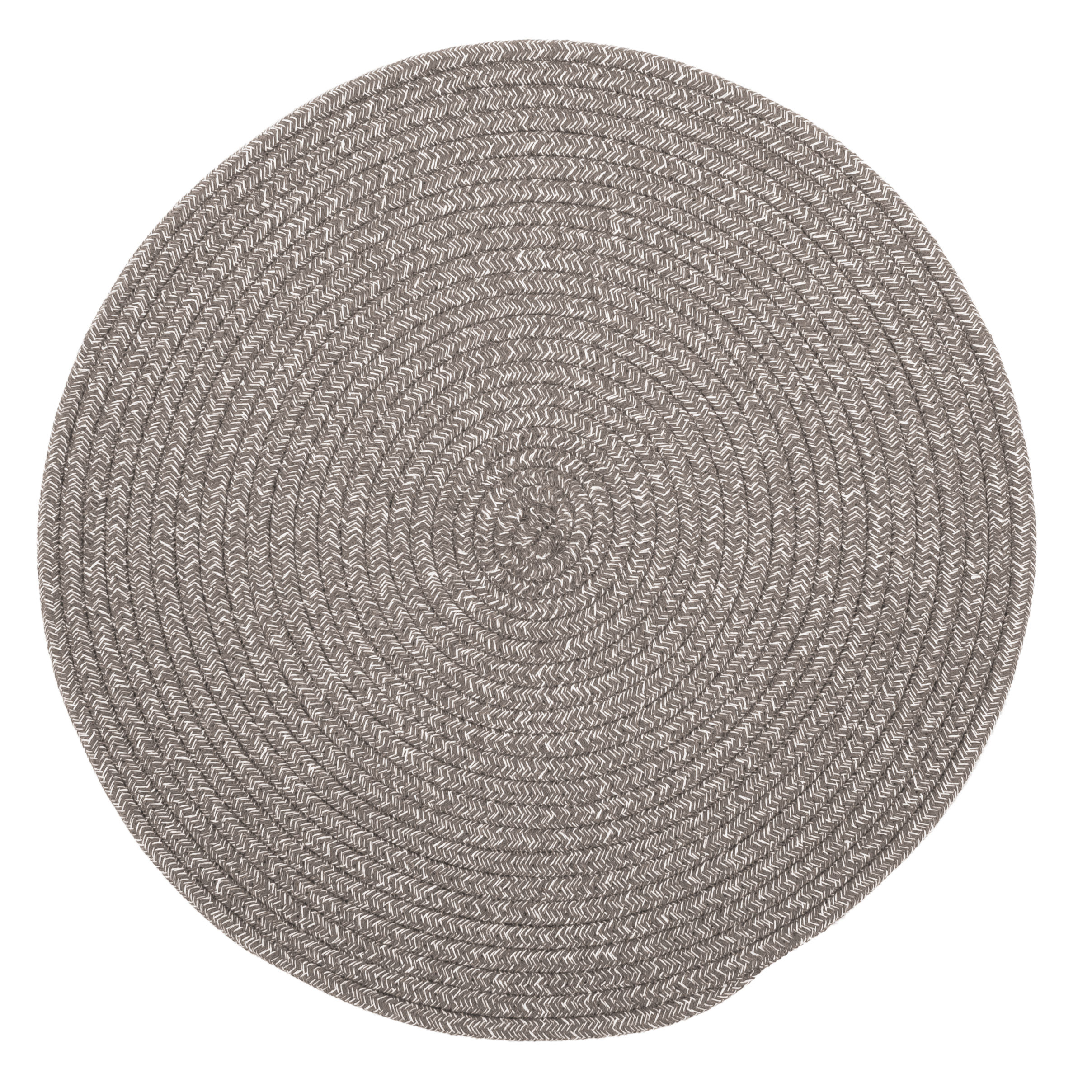 Set de table rond MYRA, dia 38 cm, taupe